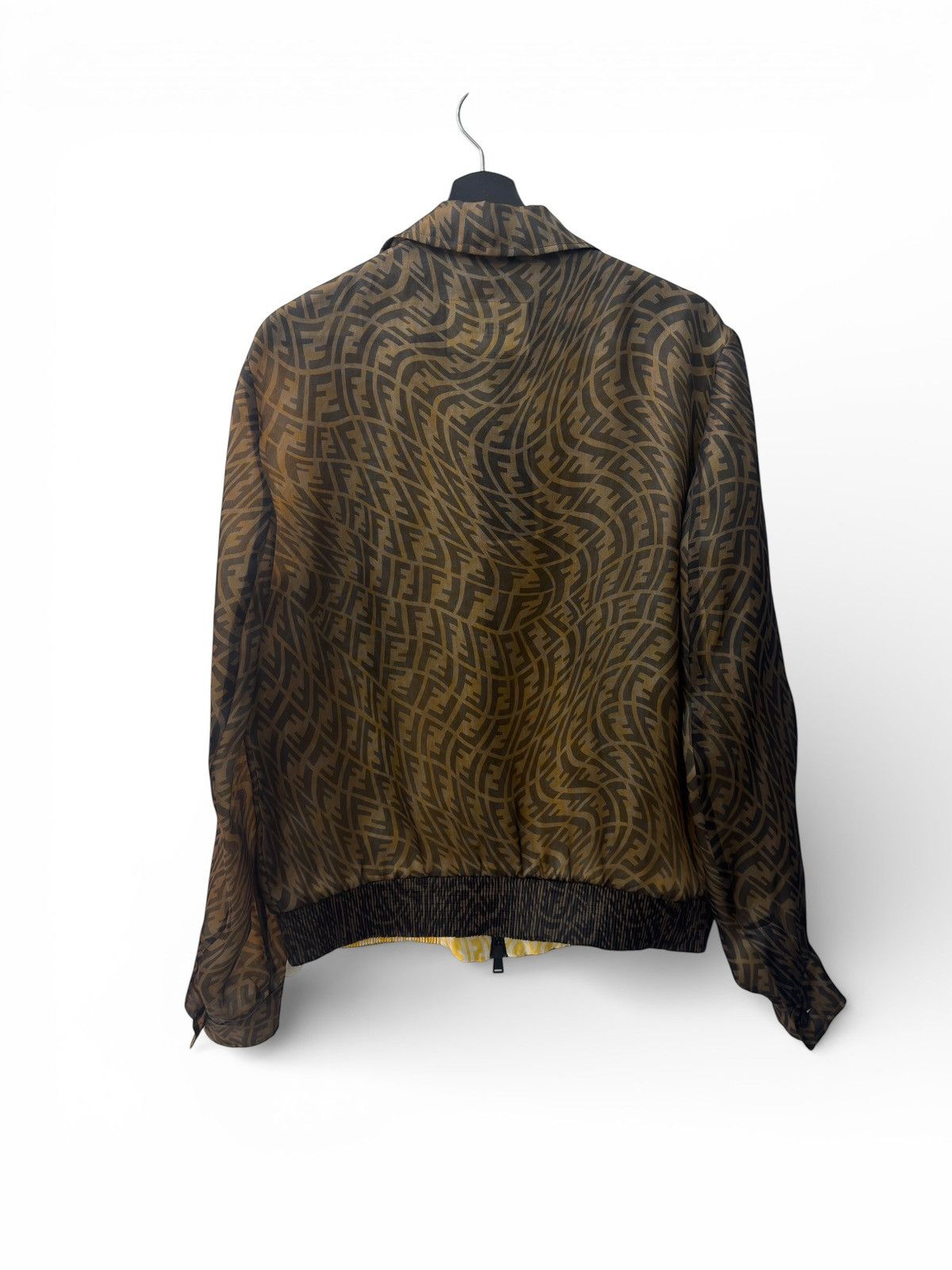 Fendi Fendi Reversible Organza FF Vertigo Jacket Size US M / EU 48-50 / 2 - 2 Thumbnail