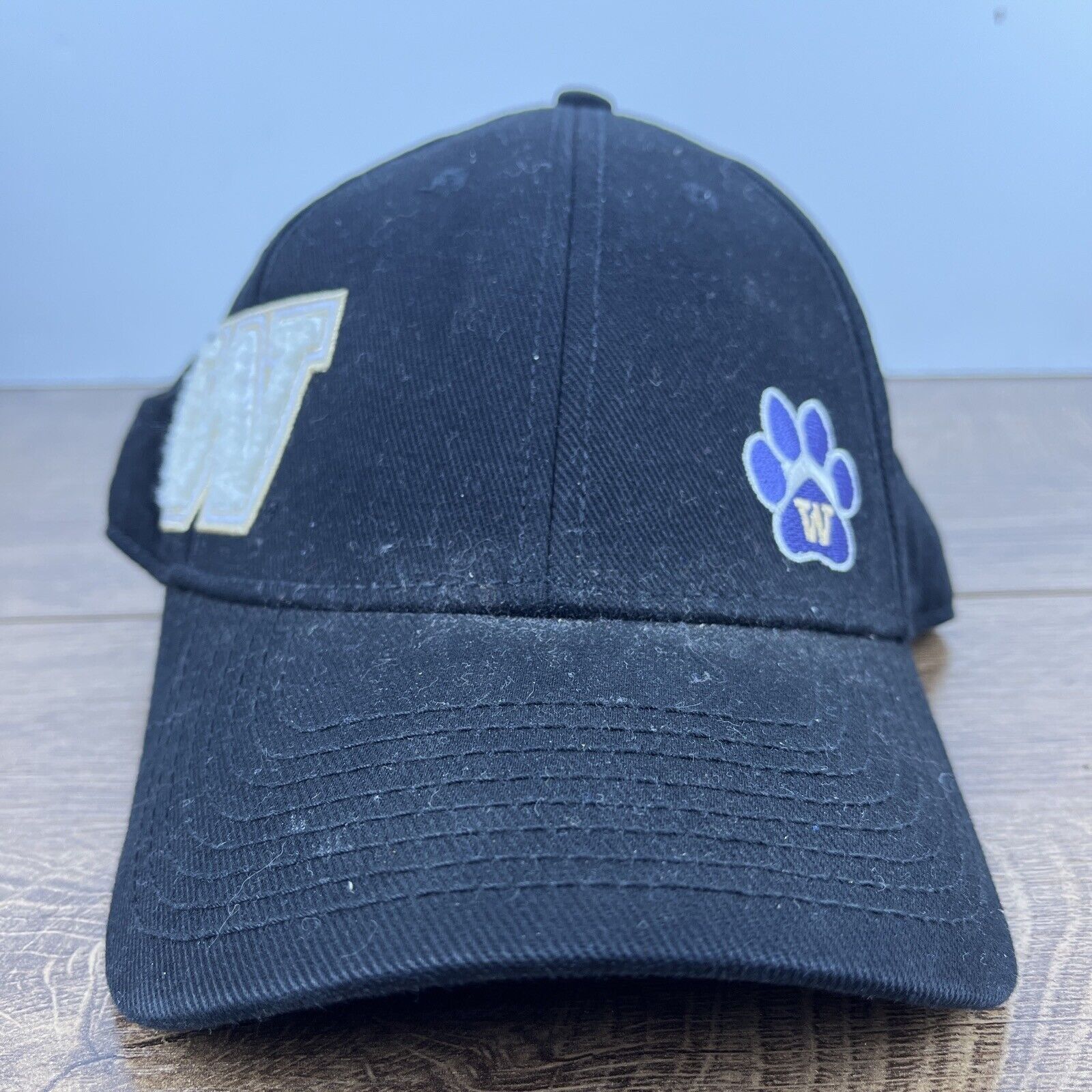 Other Washington Huskies Hat NCAA Huskies Black Hat Adjustable Adu Size ONE SIZE - 1 Thumbnail