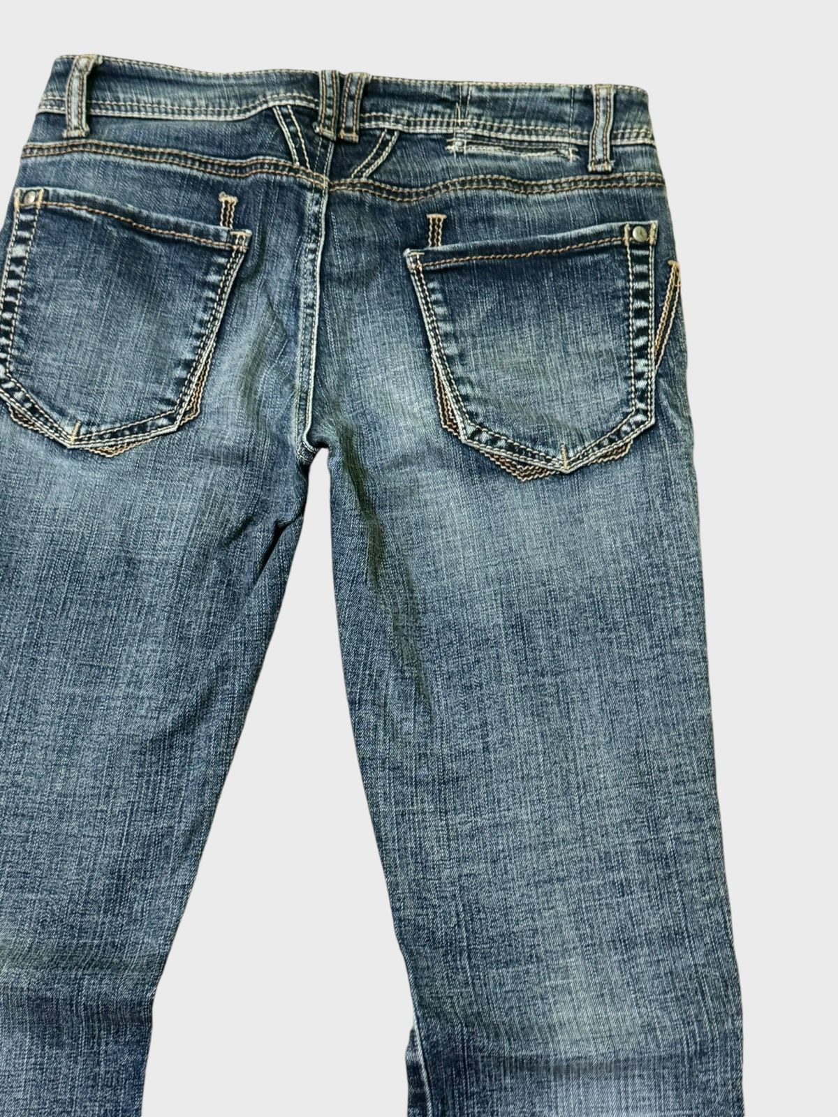 Designer × Marithe + Francois Girbaud SKINNY RARE LEGS MARITHE FRANCOIS GIRBAUD LOW RISE DENIM Size US 28 / EU 44 - 12 Thumbnail