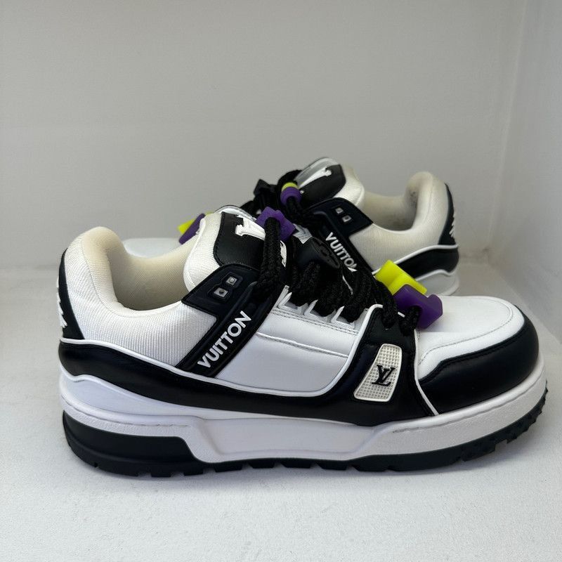 Louis Vuitton Louis Vuitton Trainer Maxi Low-top Sneakers -2508 Size US 9.5 / EU 42-43 - 3 Thumbnail