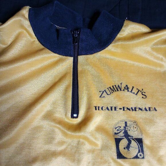 Other Vintage Zumwalt's Tecate Ensenada Friendship Cycling Jersey Size US L / EU 52-54 / 3 - 4 Thumbnail