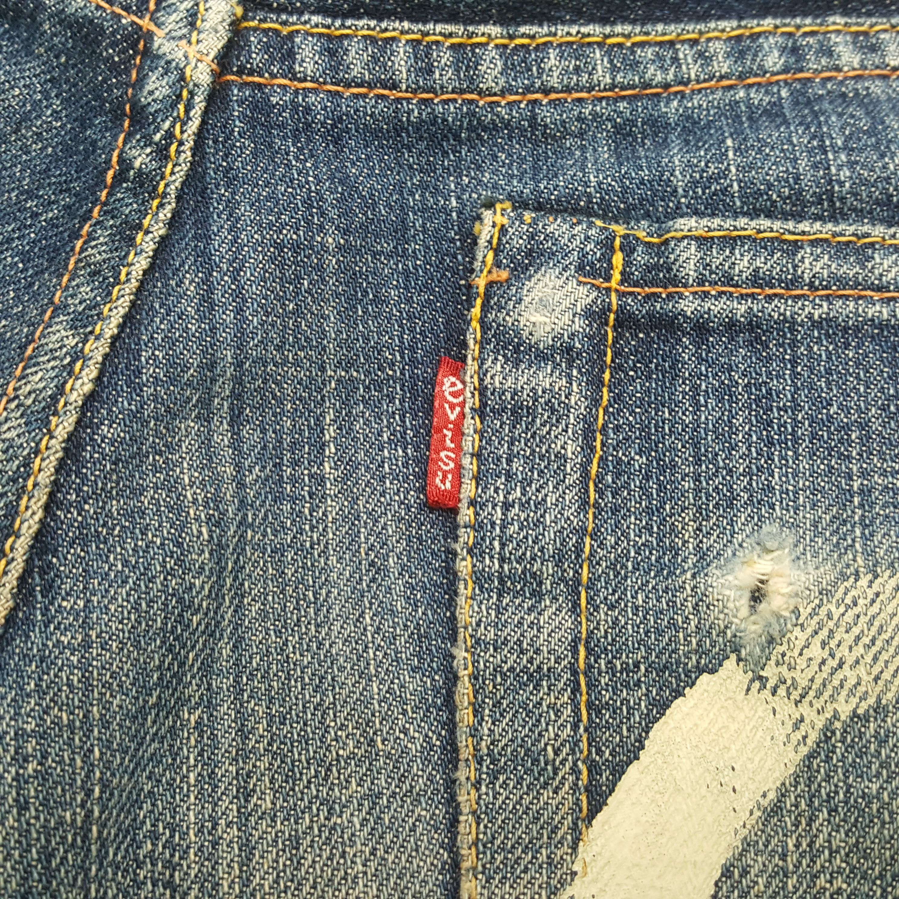 Evisu Evisu Japanese Brand Streetwear Custom Daicock Jeans RR14 Size US 29 - 16 Thumbnail