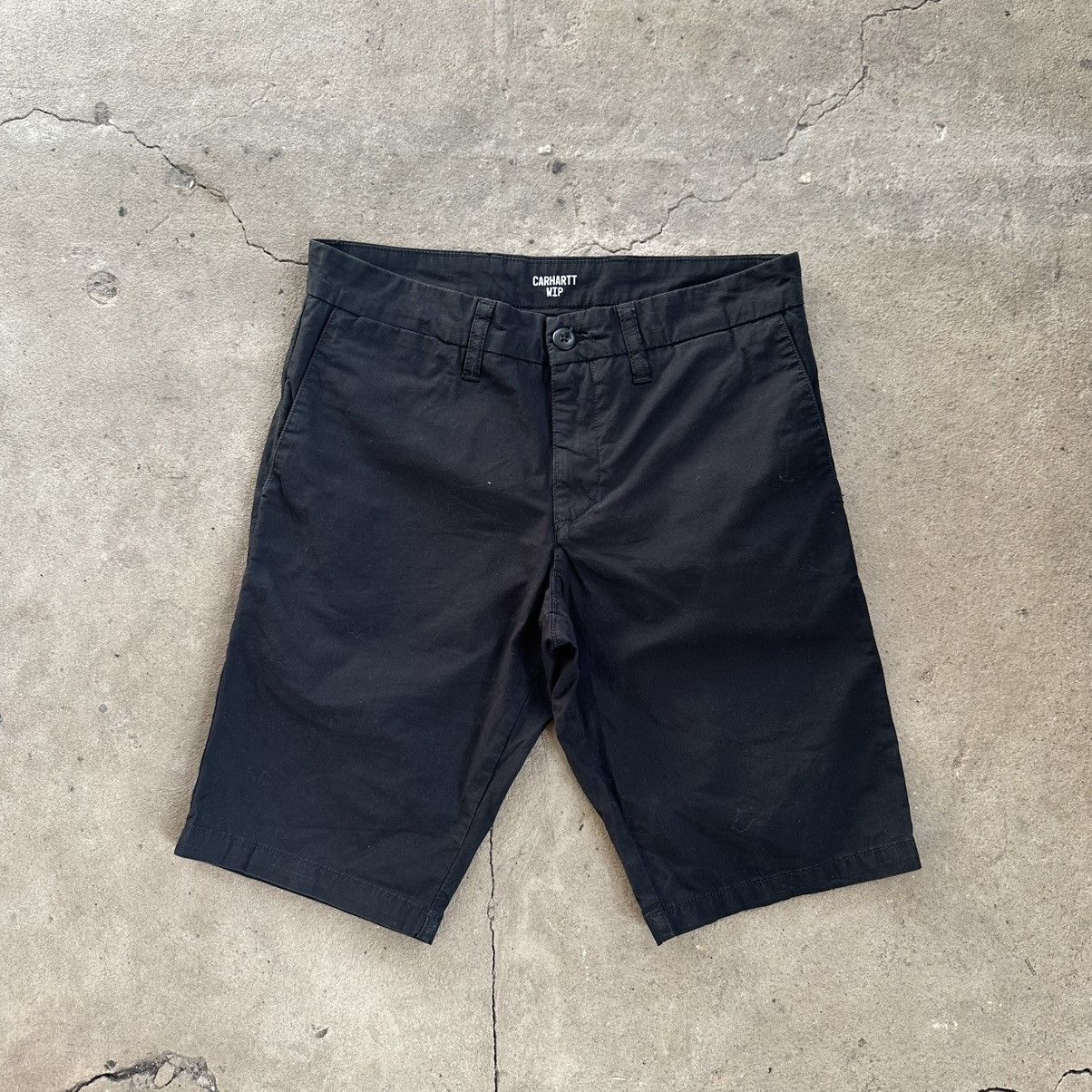 Carhartt Wip CARHARTT WIP MENS SID SHORTS Black Slim Fit Size US 30 / EU 46 - 3 Thumbnail