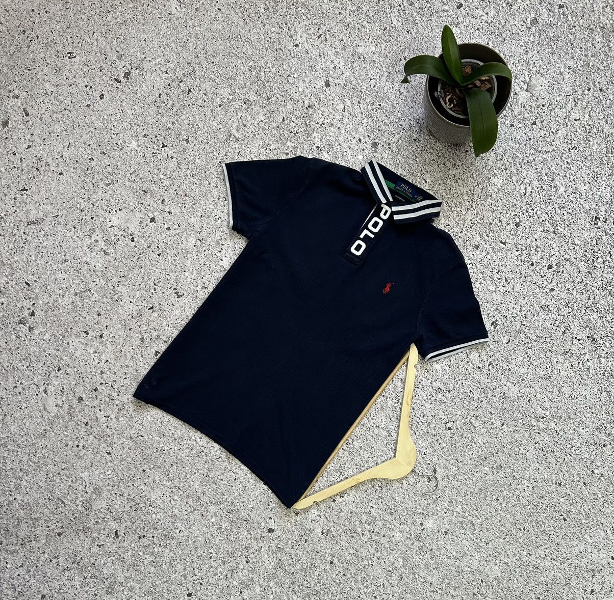 Polo Ralph Lauren × RRL Ralph Lauren × Rugby Ralph Lauren Vintage 90s Polo Ralph Lauren Polo T-Shirt Size US M / EU 48-50 / 2 - 1 Thumbnail