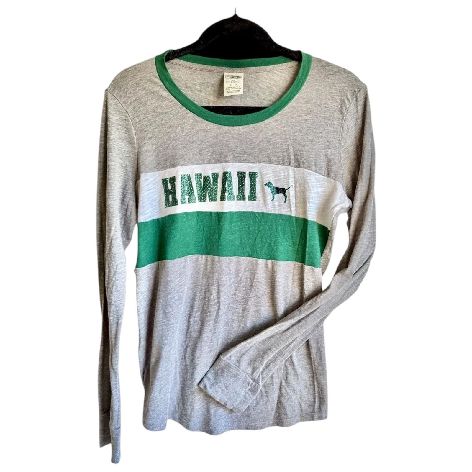 Pink PINK Victoria’s Secret Hawaii Long Sleeve Tee Women’s - Sz M Size M / US 6-8 / IT 42-44 - 4 Thumbnail