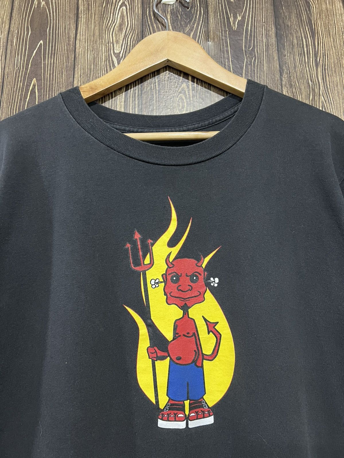 Other Vintage Mental Skateboards ‘Hot Devil’ Tshirt Size US L / EU 52-54 / 3 - 2 Thumbnail