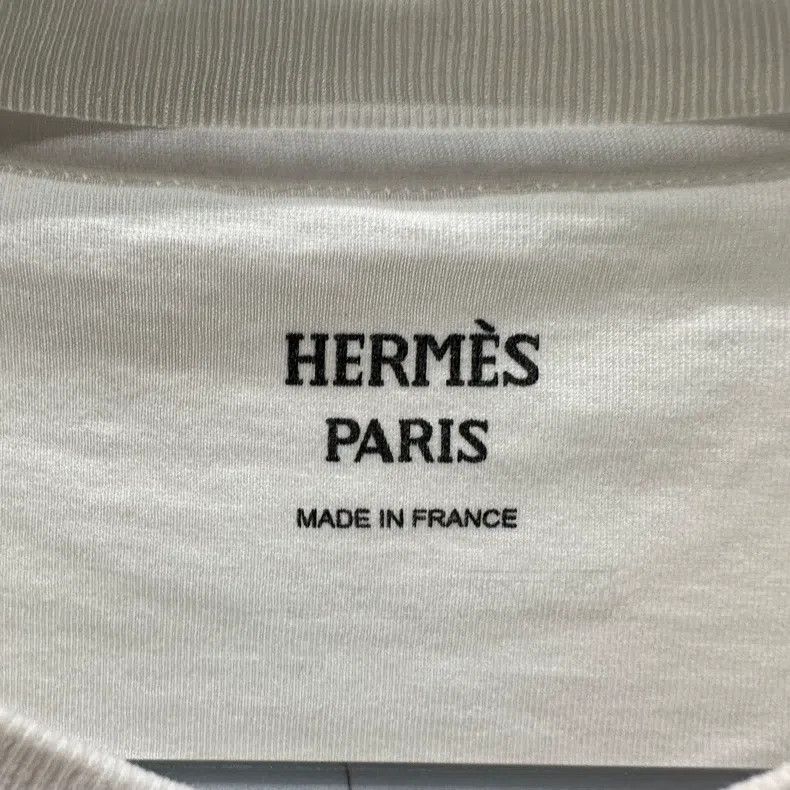 Hermes Hermes Classic H Pocket Short Sleeve T-Shirt Size XS / US 0-2 / IT 36-38 - 3 Thumbnail