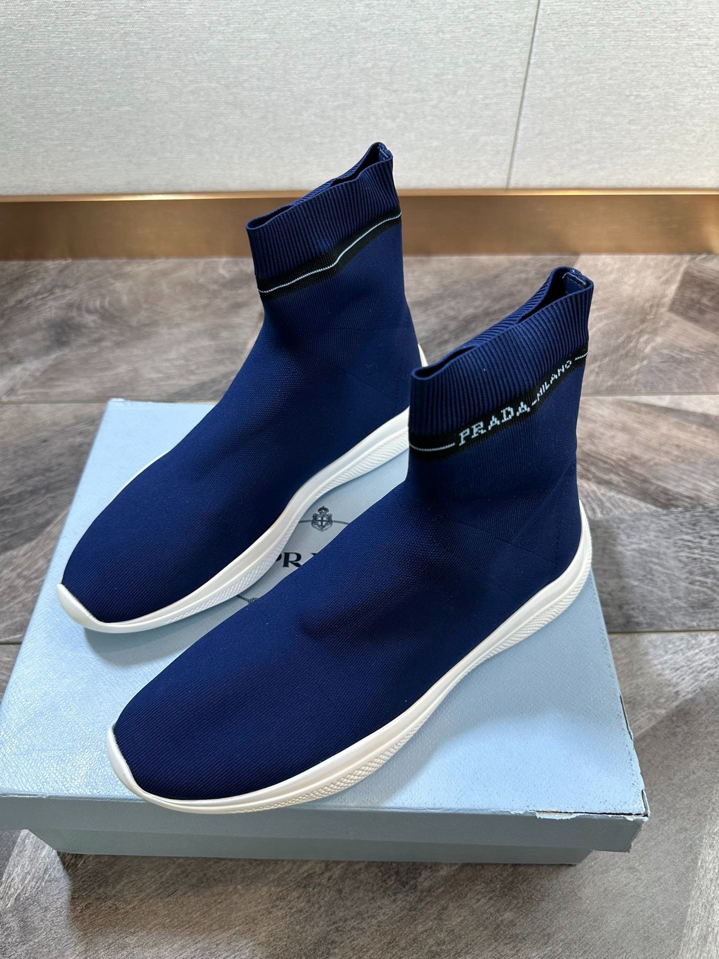 Prada Prada Classic Sock Shoes Size US 5.5 / IT 35.5 - 1 Thumbnail