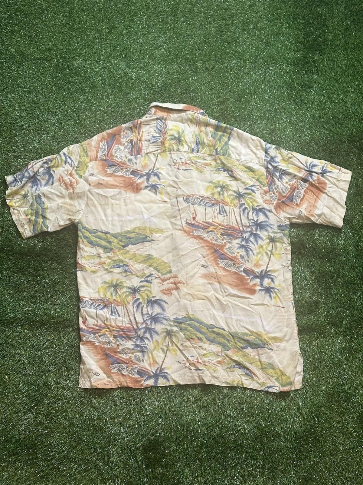 Tori Richard TORI RICHARD HAWAIIAN SHIRT size LARGE Size US L / EU 52-54 / 3 - 7 Thumbnail