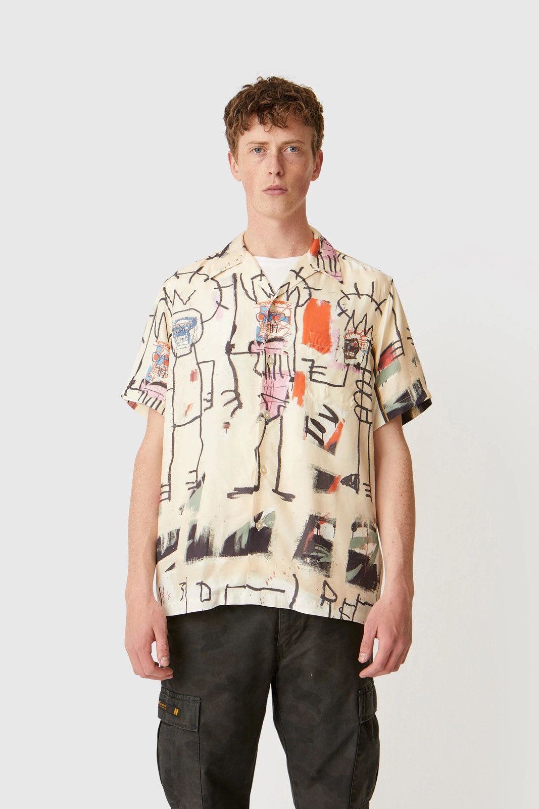 Wacko Maria Wacko Maria x Jean-Michel Basquiat Hawaiian Shirt | Grailed