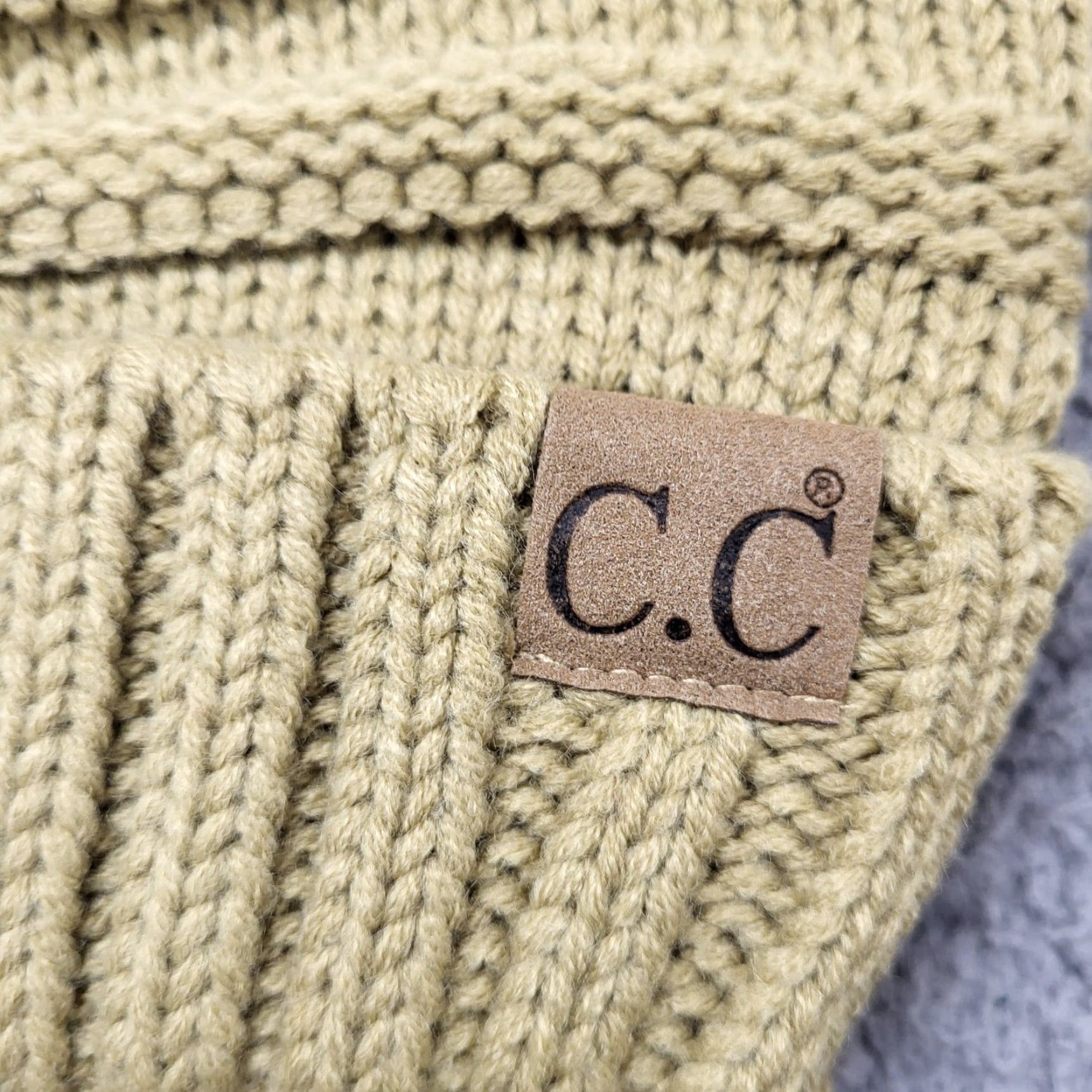 Camel C.C Exclusives Women's Beanie Toboggan Color Camel Navy? Size ONE SIZE - 2 Thumbnail