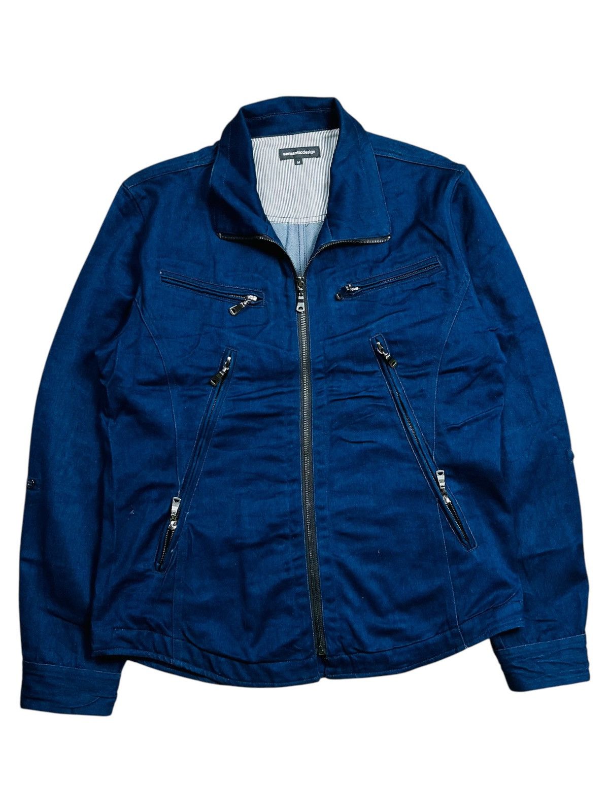 If Six Was Nine 2000s Semantic Design - Vkei Style Rider Jacket Size US M / EU 48-50 / 2 - 3 Thumbnail
