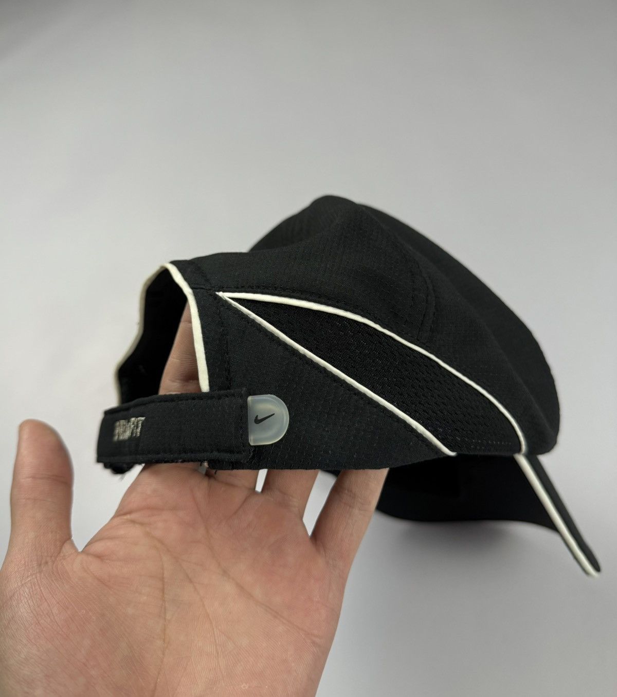 Nike Vintage Nike Swoosh Y2K Cap Hat Size ONE SIZE - 3 Thumbnail