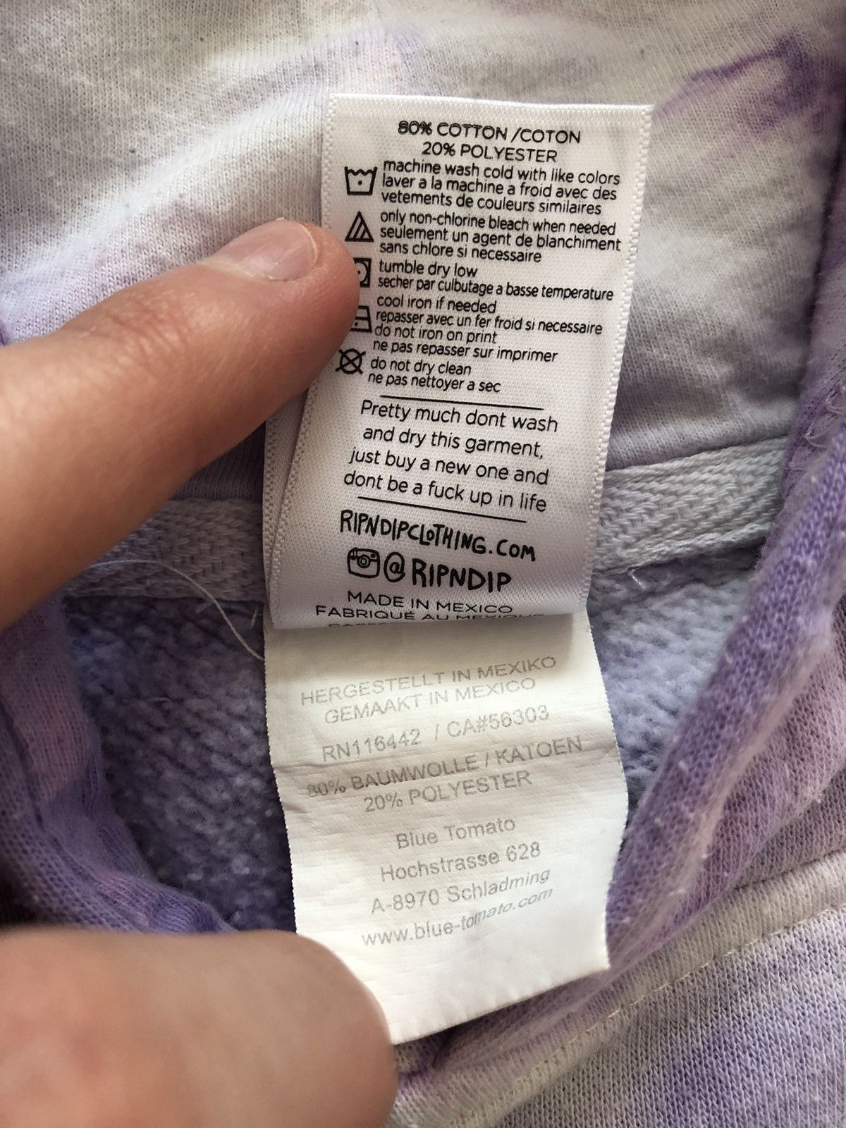 Other × RIPNDIP RARE RIP N DIP VINTAGE QUALITY DESIGN HOODIE Size US XL / EU 56 / 4 - 7 Thumbnail