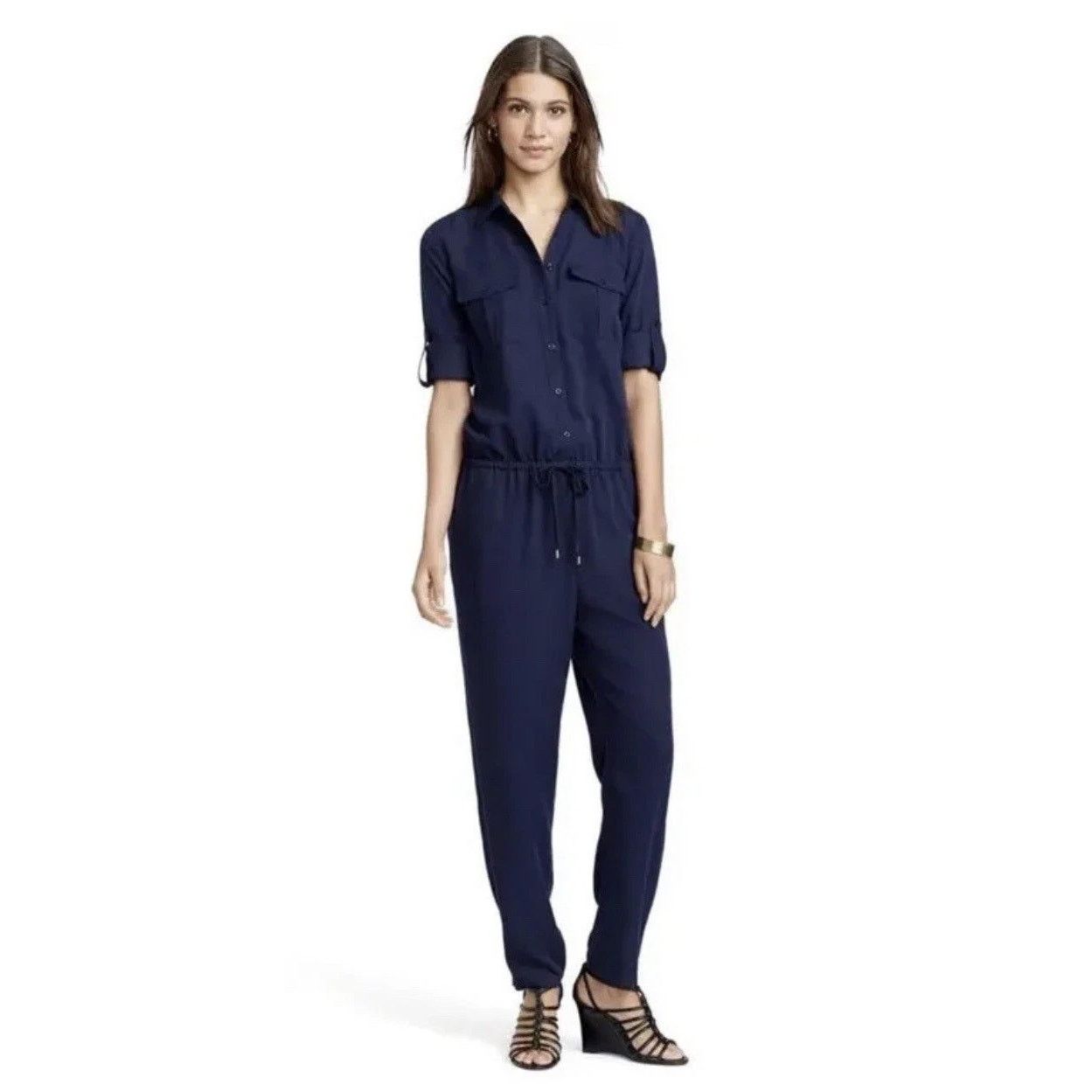 Lauren Ralph Lauren Lauren Ralph Lauren Womens Jumsuit Preppy Old Money 16W Size 38" / US 16 / IT 52 - 1 Thumbnail