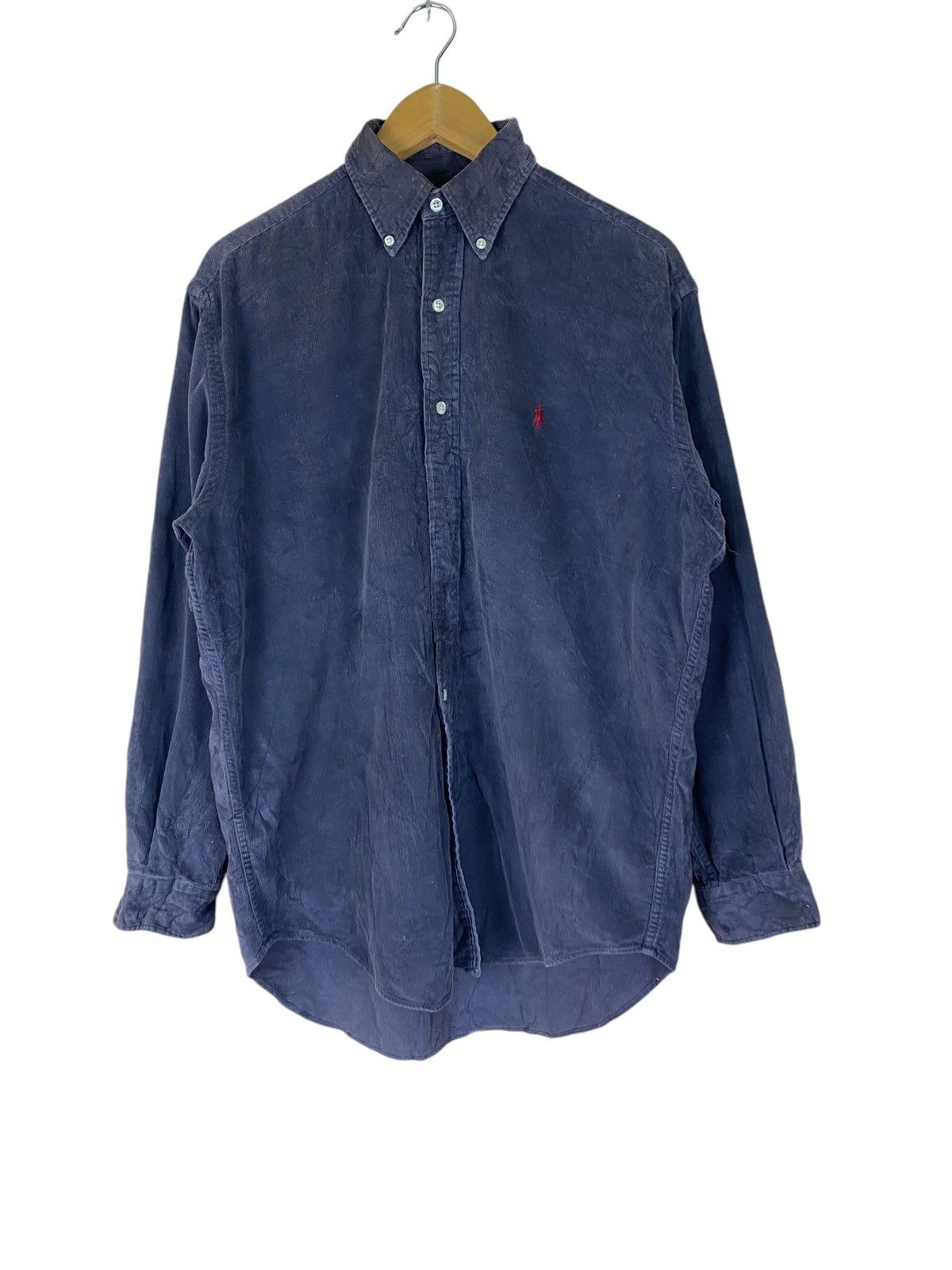 Polo Ralph Lauren Vintage Ralph Lauren Corduroy Long Sleeve Shirt Size US S / EU 44-46 / 1 - 2 Thumbnail