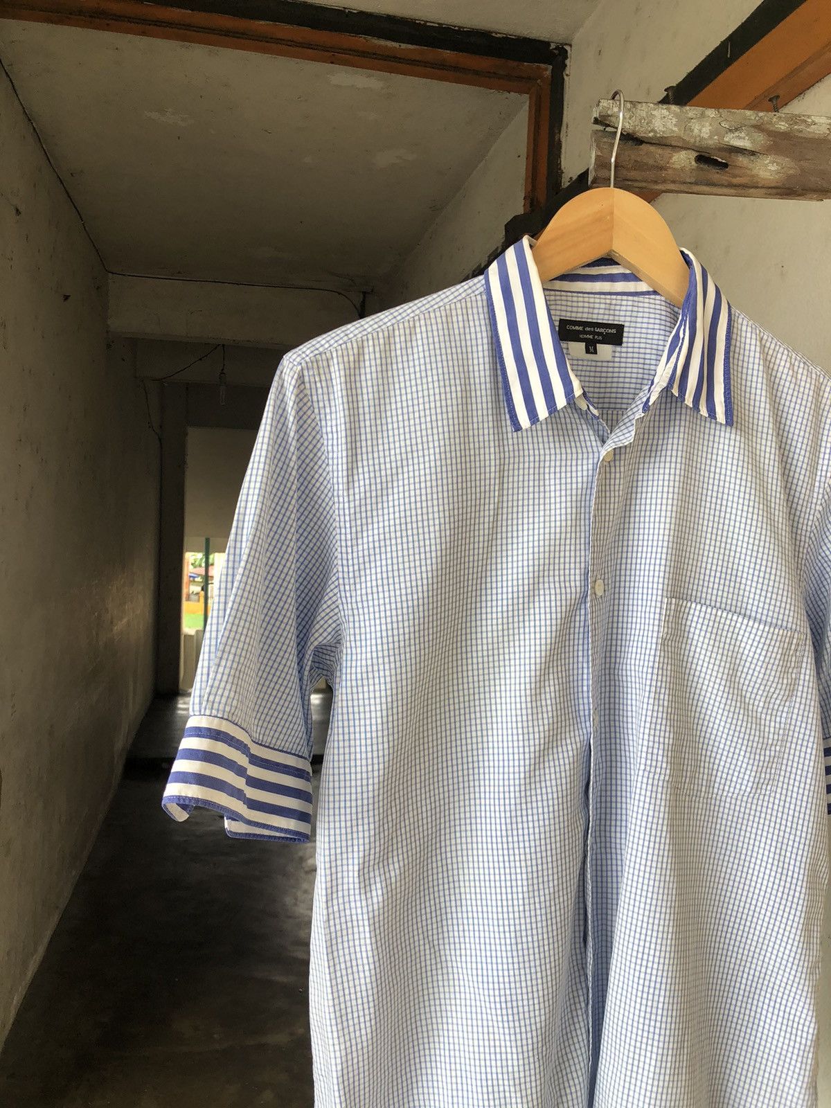 Comme des Garcons Rare❗️Comme des Garcons Homme Plus Button Up Shirt Size US M / EU 48-50 / 2 - 6 Thumbnail