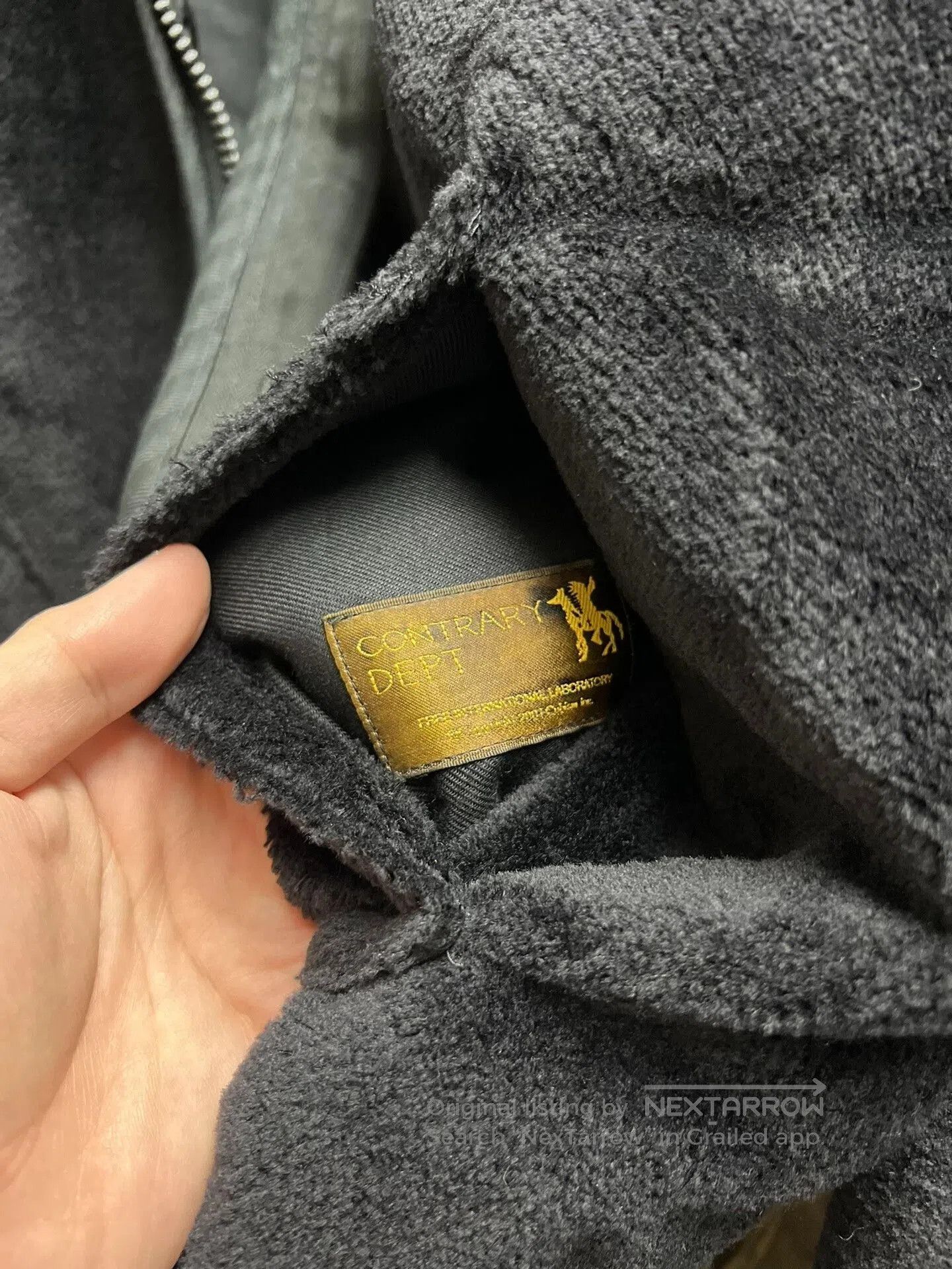 Visvim visvim iris liner jacket in black. Size US M / EU 48-50 / 2 - 7 Thumbnail