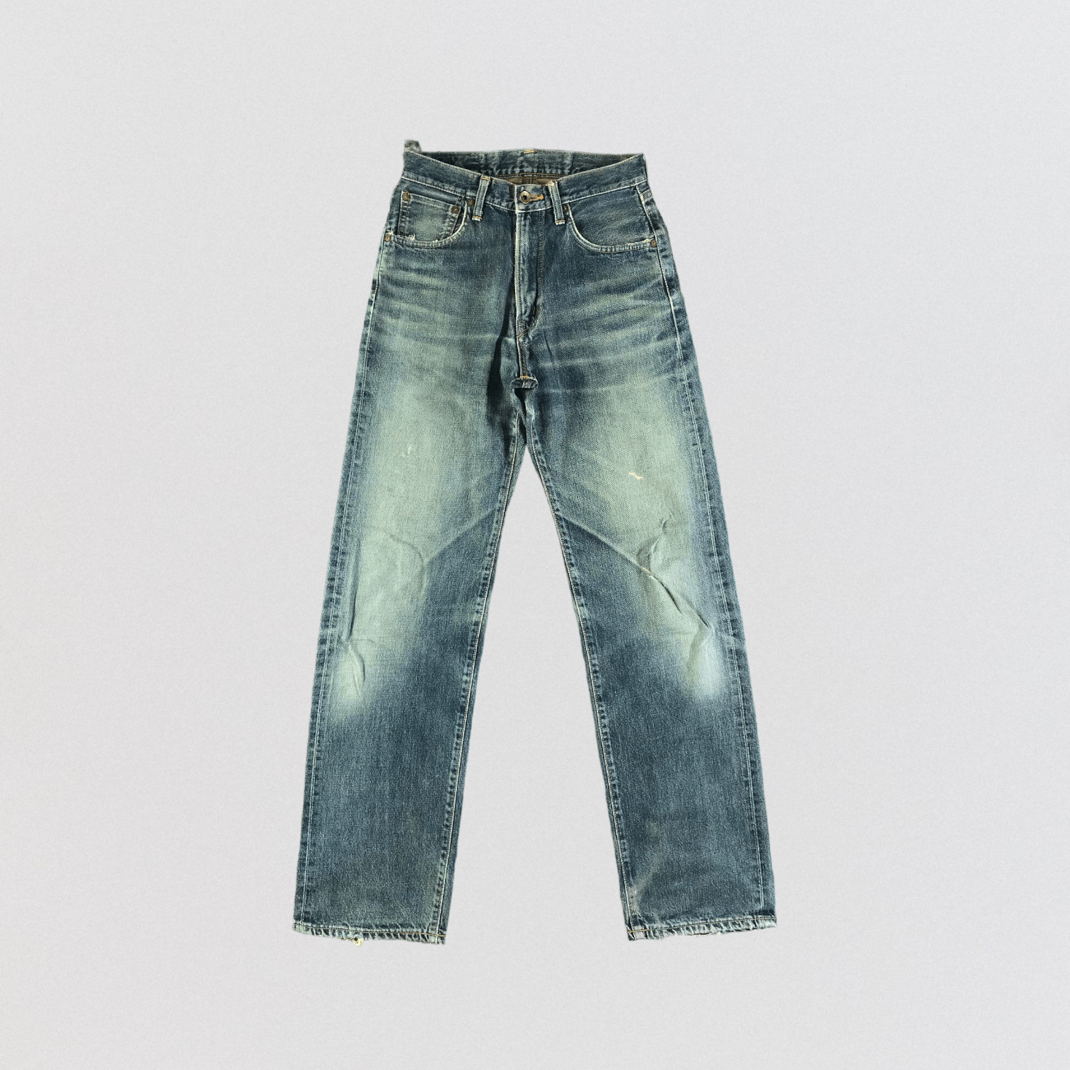 Edwin Vintage Blue Wash Edwin 505 Selvedge Jeans-JM3650 Size US 28 / EU 44 - 1 Thumbnail