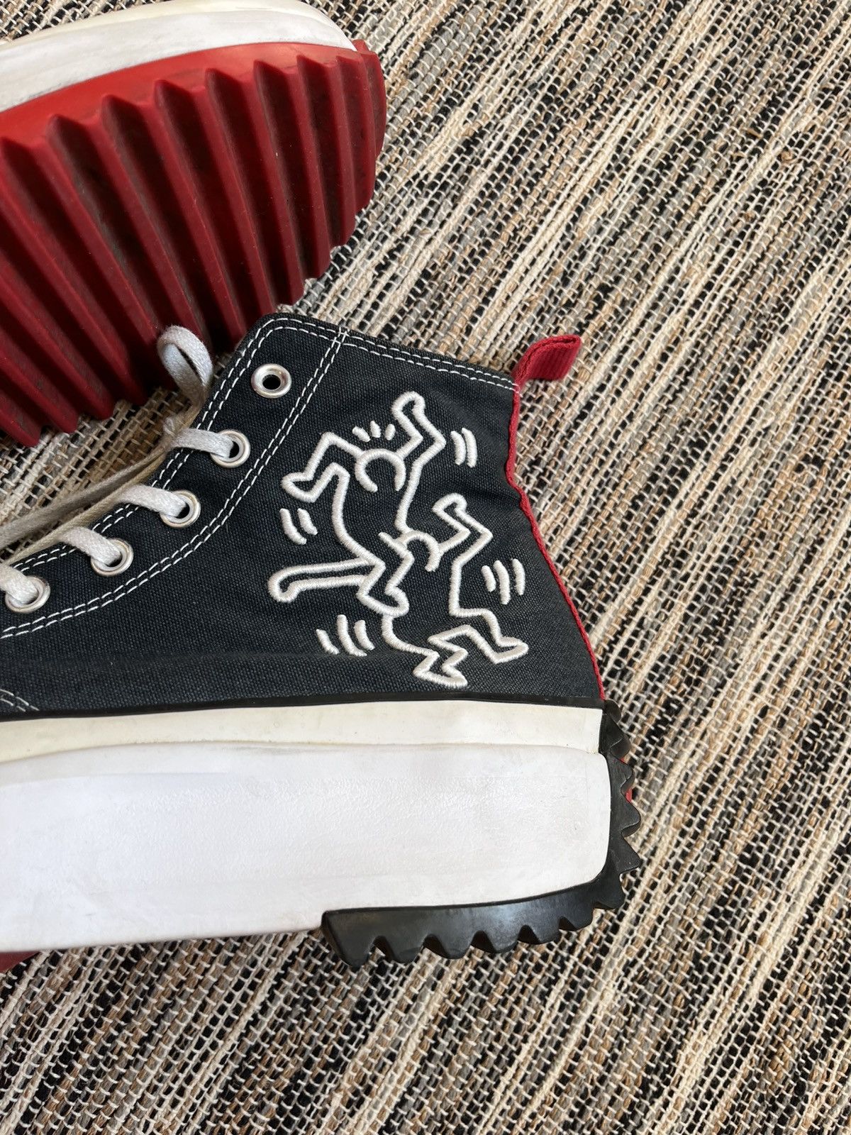 Converse × Keith Haring Converse Keith Haring Run Star Hike High Top Sneakers chuck Size US 10 / EU 43 - 9 Thumbnail