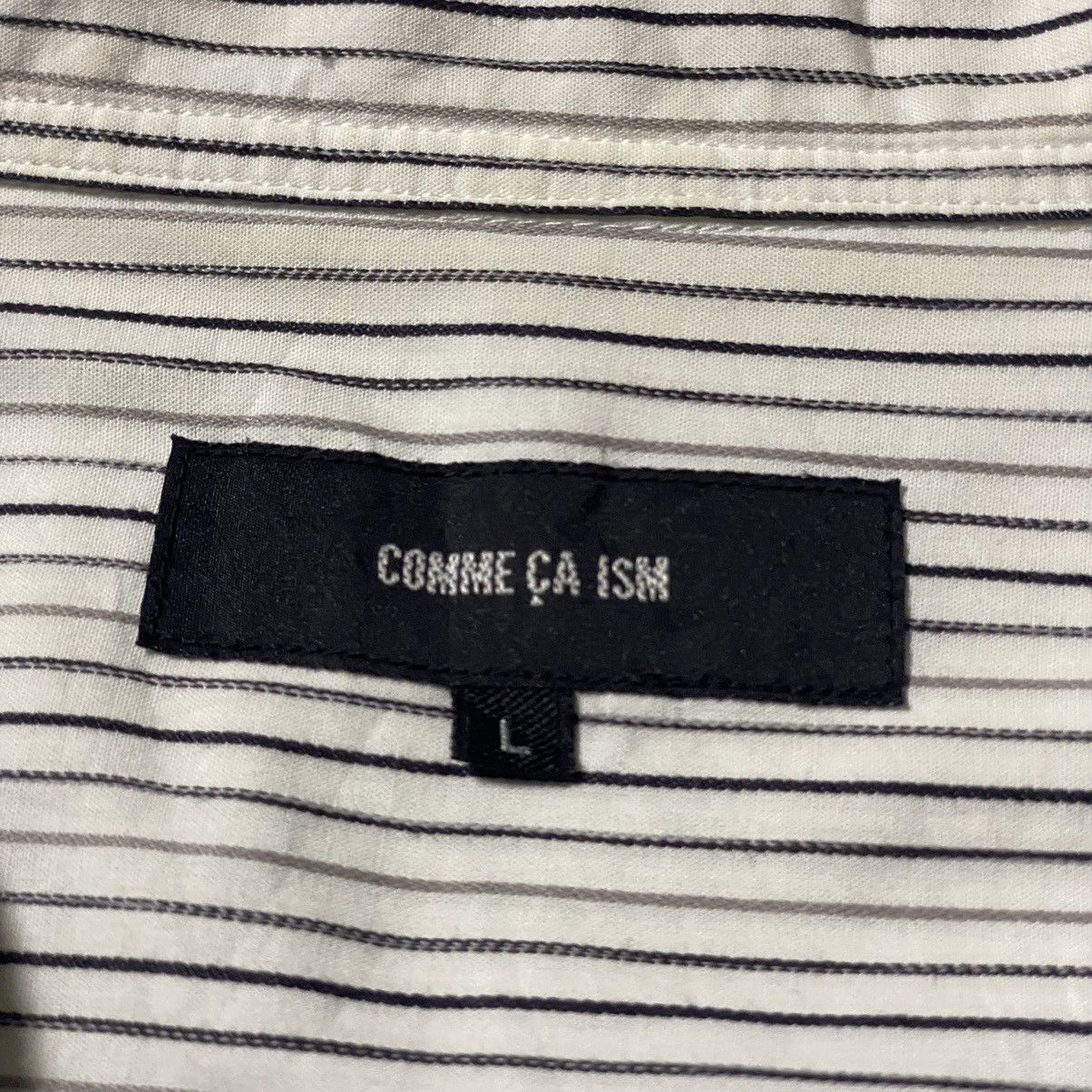 Comme Ca Ism Comme Ca Ism Stripe Open Collar Shirt Size US L / EU 52-54 / 3 - 5 Thumbnail