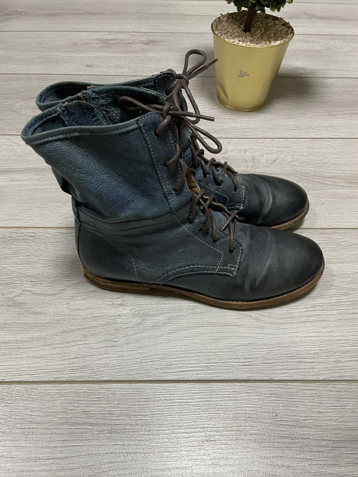 A.S.98 A.S.98 engineered distressed high boots zip eb0 Size US 10 / IT 40 - 9 Thumbnail