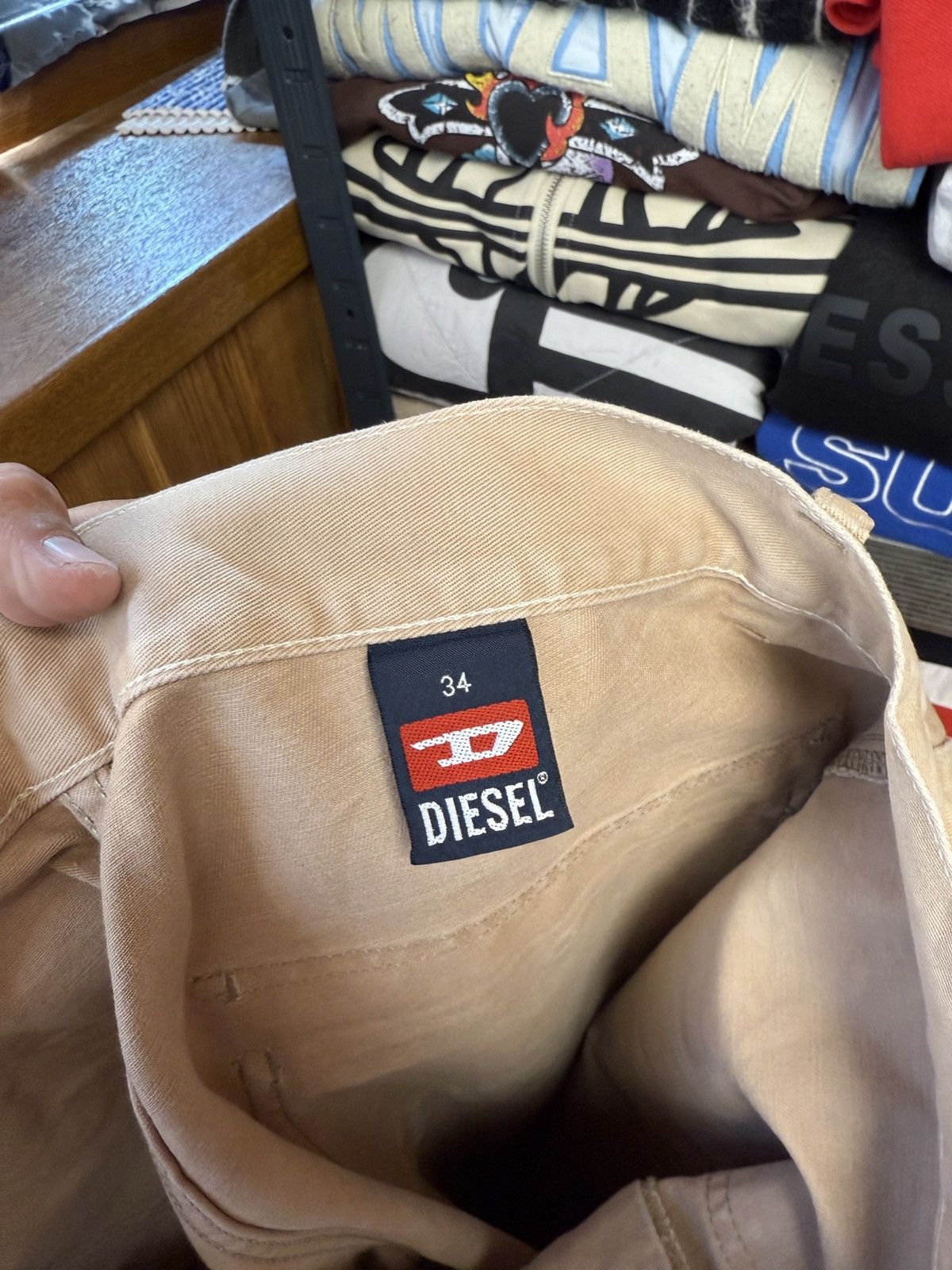 Diesel Vintage Diesel Cargo Work Heavy Pants Size US 34 / EU 50 - 12 Thumbnail