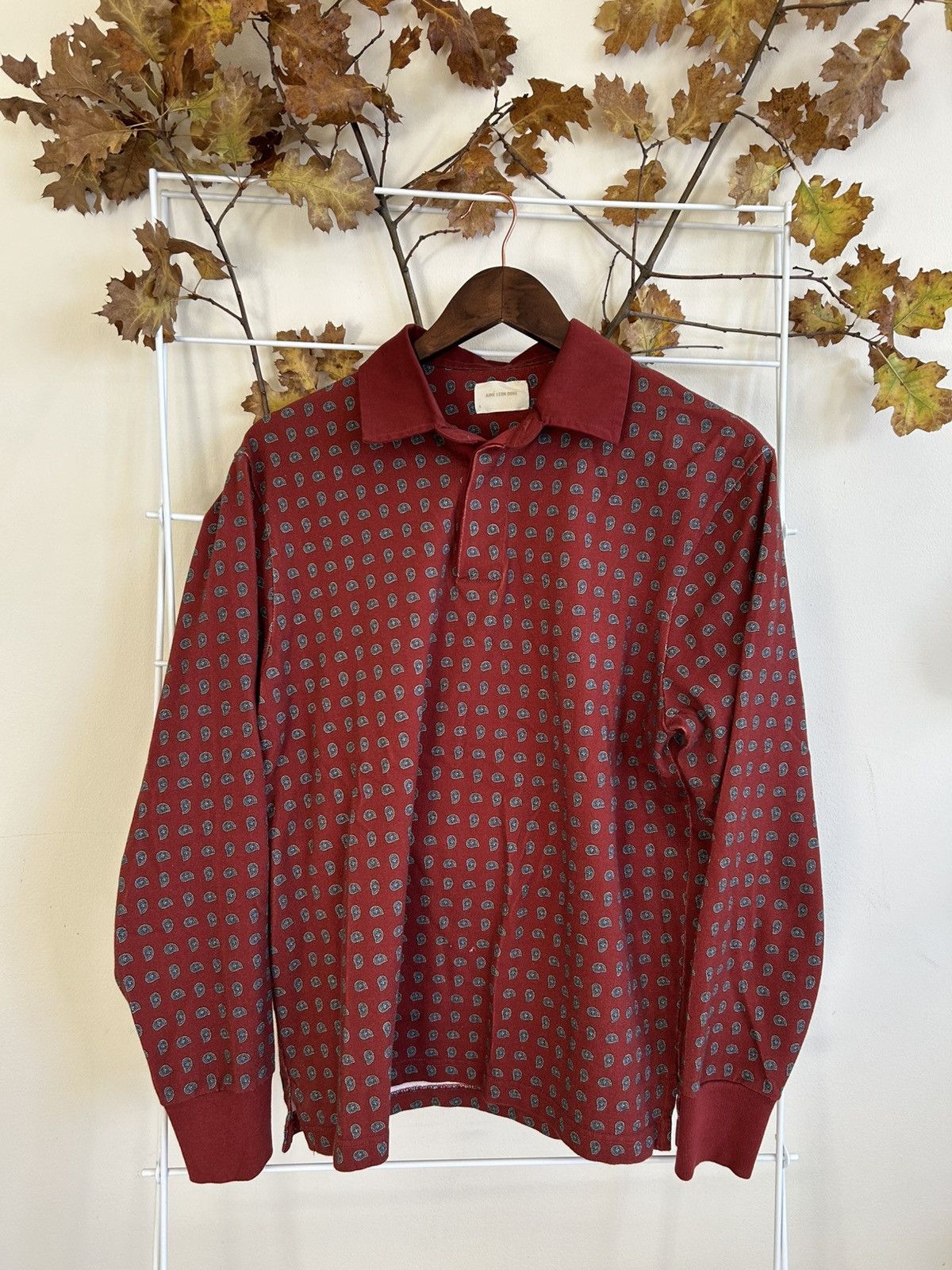 Aimé Leon Dore Porsche 993 Rugby Aime Leon Dore ALD / Porsche 993 Turbo Heritage Long Sleeve