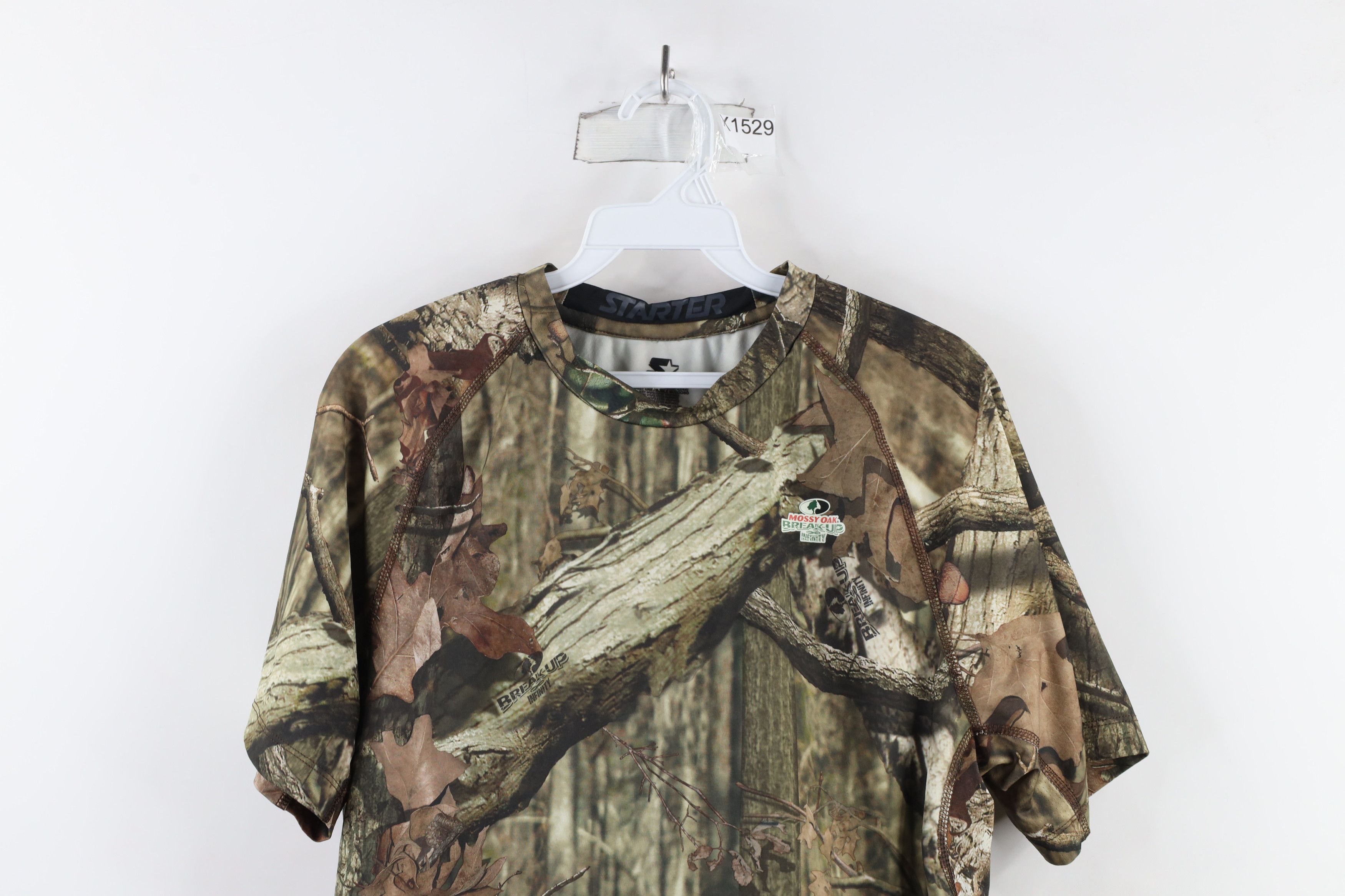 Starter × Vintage Vintage Starter Camouflage Compression Short Sleeve T-Shirt Size US L / EU 52-54 / 3 - 2 Thumbnail