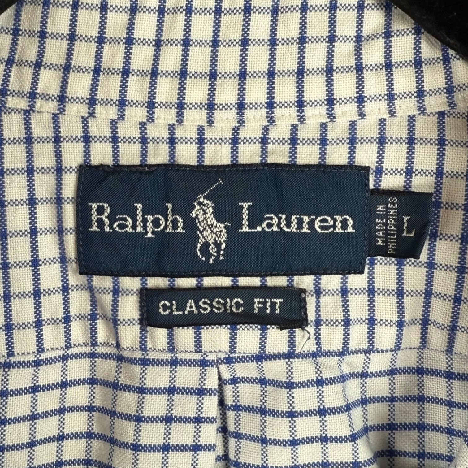 Ralph Lauren Ralph Lauren Classic Fit Men's Size L 100% Cotton Button Up Size US L / EU 52-54 / 3 - 4 Thumbnail