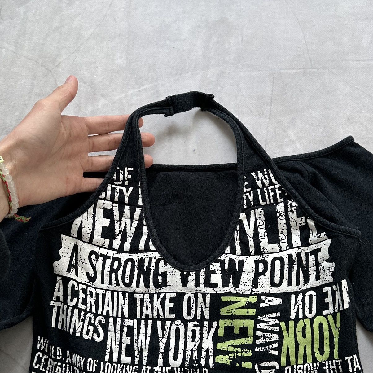 Hysteric Glamour × Undercover Y2K New York Hysteric Glamour Style Tank Top Long Sleeve Size S / US 4 / IT 40 - 3 Thumbnail