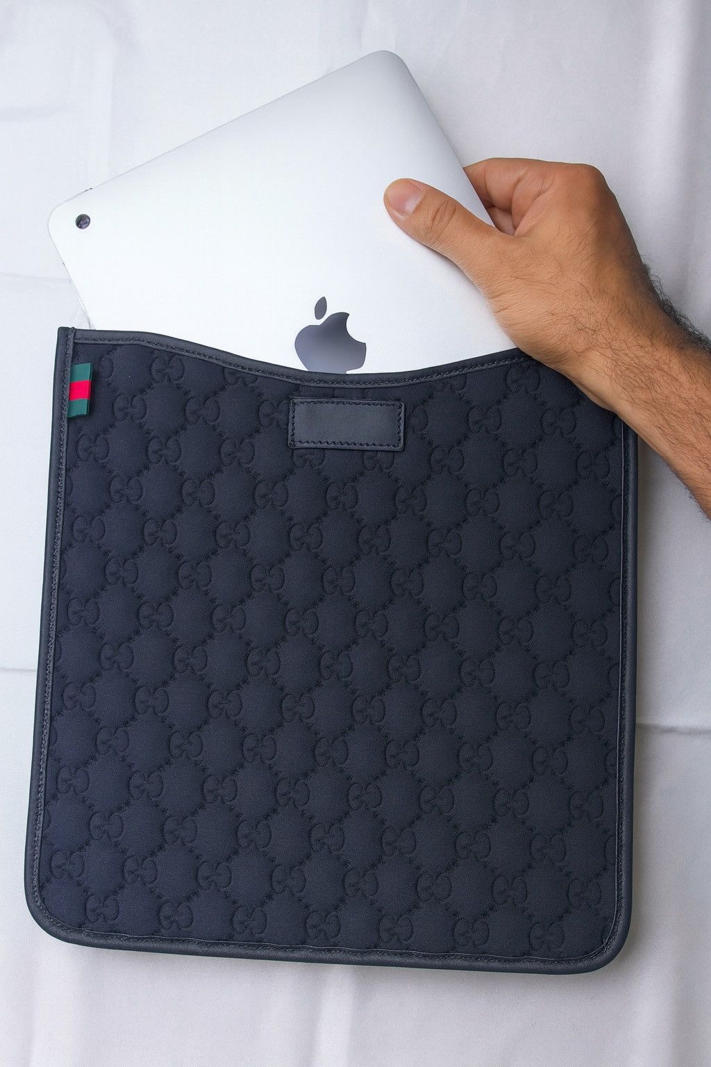 Gucci Gucci GG Black Quilted Fabric Tablet iPad Sleeve / Case Size ONE SIZE - 1 Thumbnail