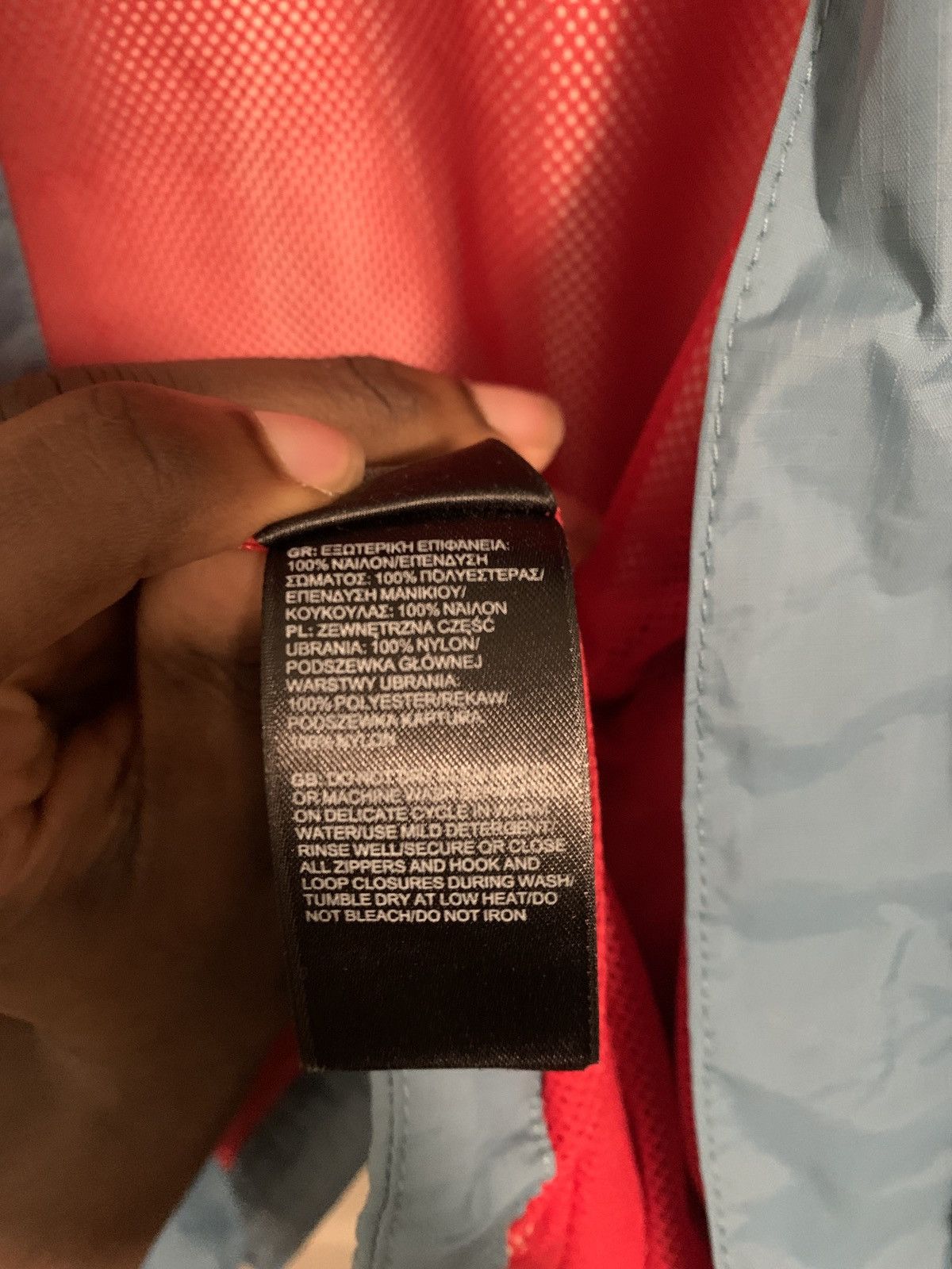 The North Face The north face blue wind breaker Size US L / EU 52-54 / 3 - 6 Thumbnail