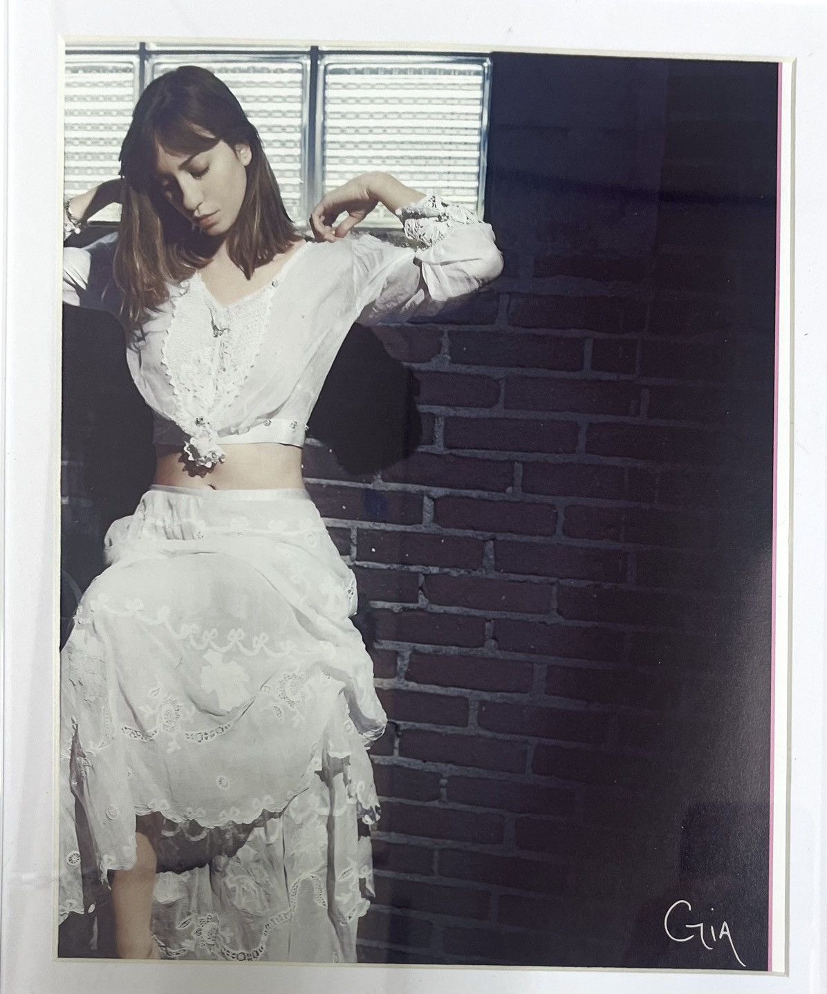 Chrome Hearts × Vintage Chrome Hearts Gia 9x11 Framed poster Size ONE SIZE - 2 Thumbnail