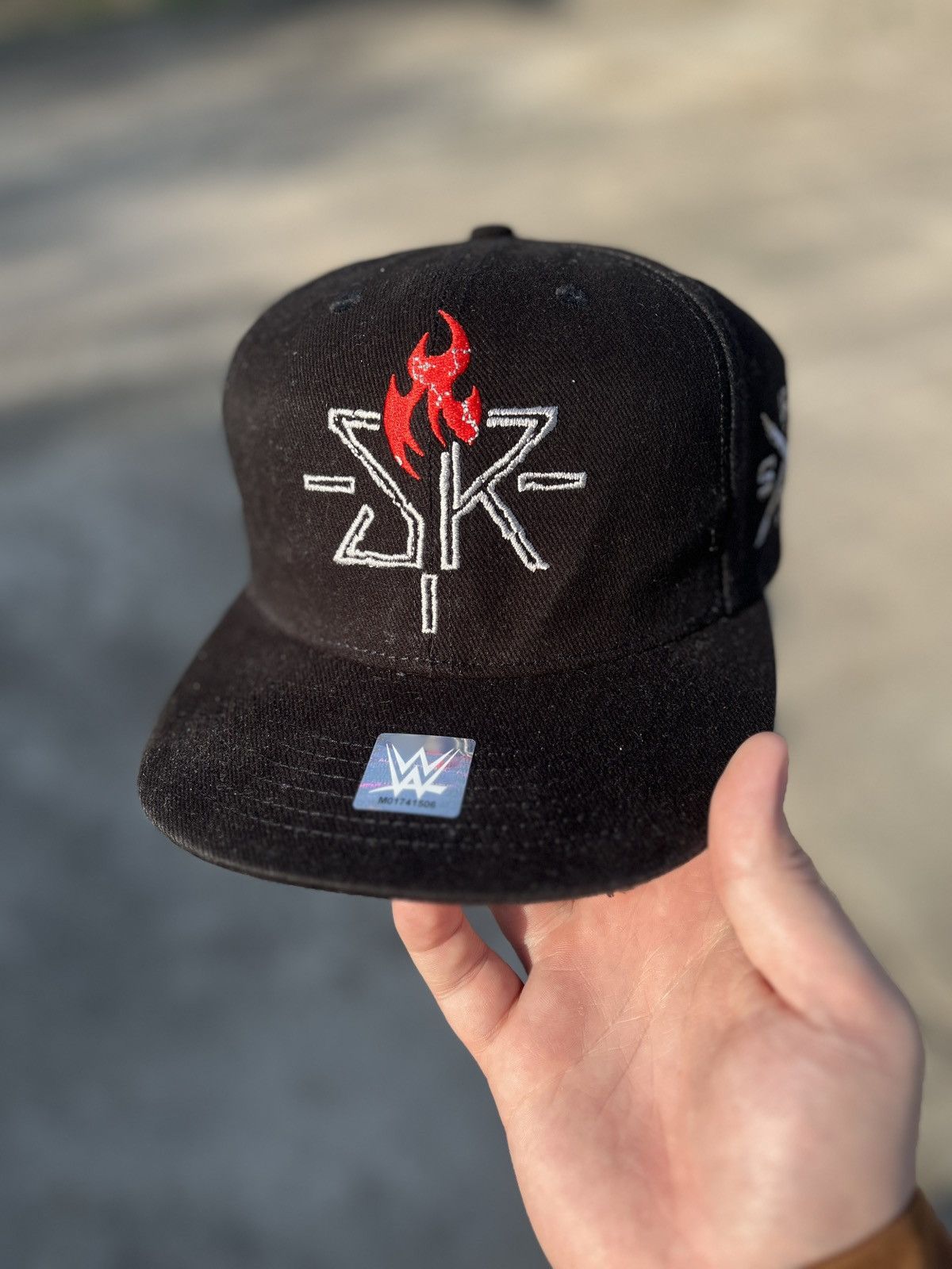 WWE Vintage WWE Seth Rollins Promo Snapback Hat Size ONE SIZE - 1 Thumbnail