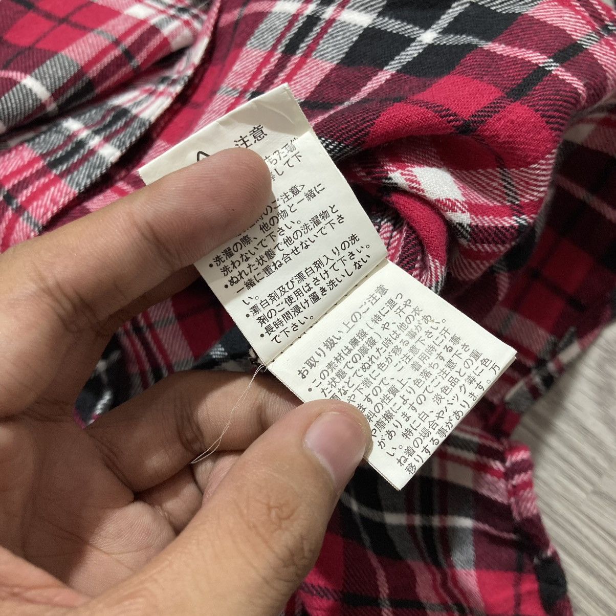 In The Attic 2000s In The Attic Plaid Flanel Button Shirt Punk Lgb Style Size US M / EU 48-50 / 2 - 21 Thumbnail
