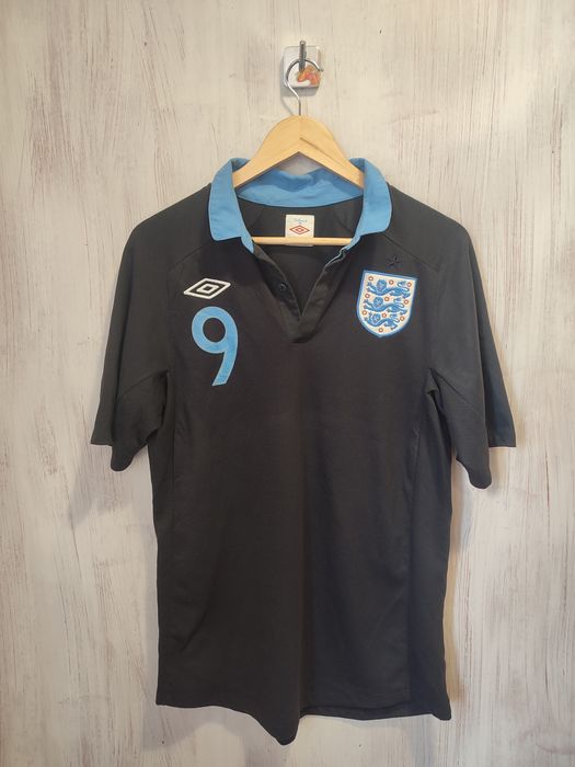 England Soccer Jersey Football Shirt #4 Gerrard 100% Original 2012 Away Kit  Rare