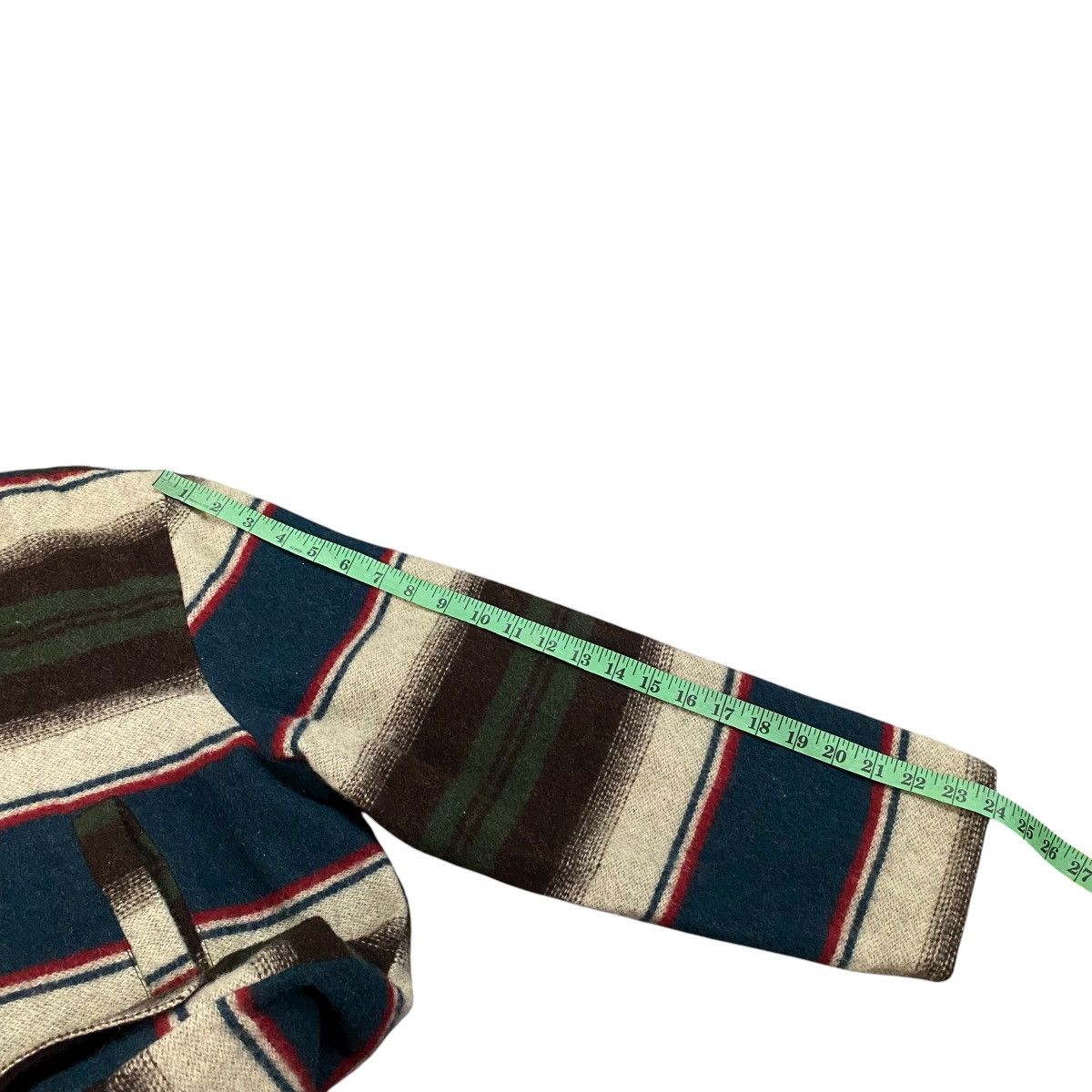 Other Vintage Blue Scuba San Francisco Striped Pattern Wool Size US L / EU 52-54 / 3 - 16 Thumbnail