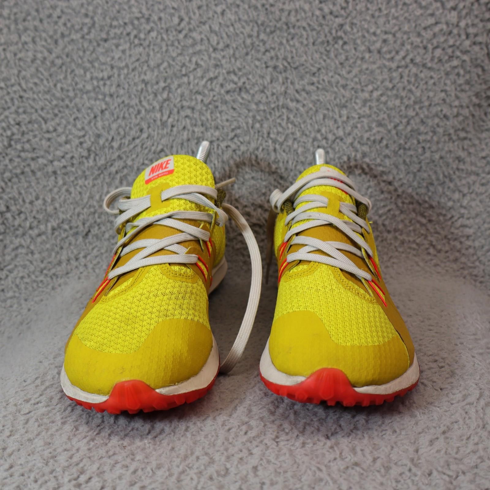 Nike Womens 9.5 Nike Zoom Rival Waffle Bright Citron Running Gym Size US 9.5 / IT 39.5 - 2 Thumbnail
