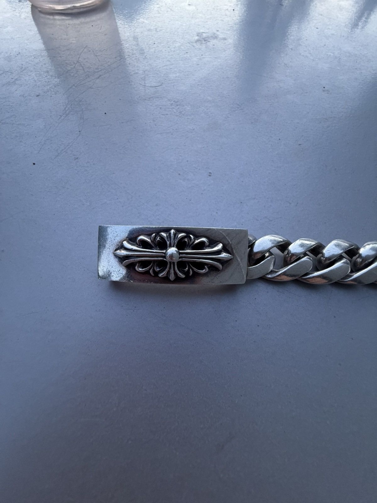 Chrome Hearts Chrome Hearts Floral ID Bracelet 8.25in - pre-owned Size ONE SIZE - 4 Thumbnail