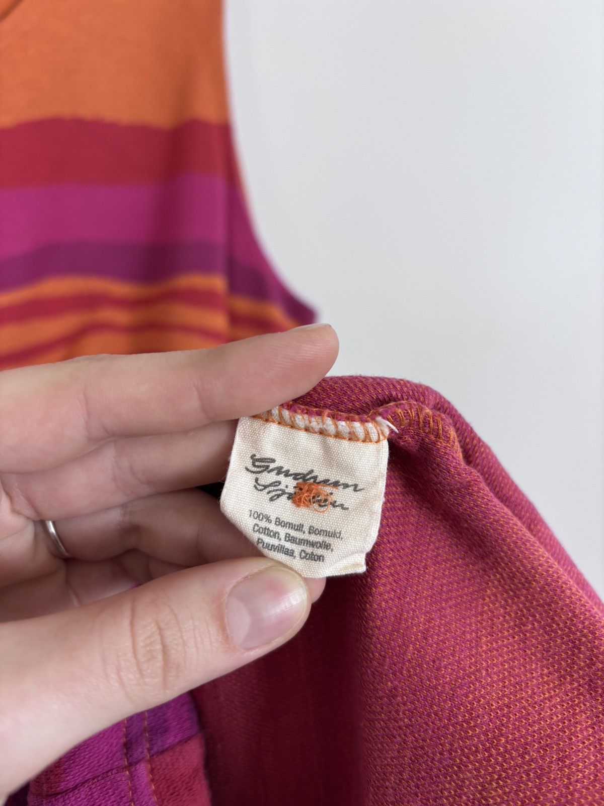 Gudrun Sjoden Gudrun Sjoden Women’s Wave Striped Pocket Tank Top Dress Size XL / US 12-14 / IT 48-50 - 8 Thumbnail