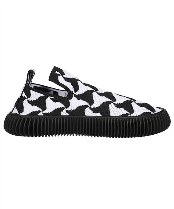 image of Bottega Veneta O1Loc1C0324 690123 Ripple In Black & White Shoes in Black/White, Men's (Size 10)