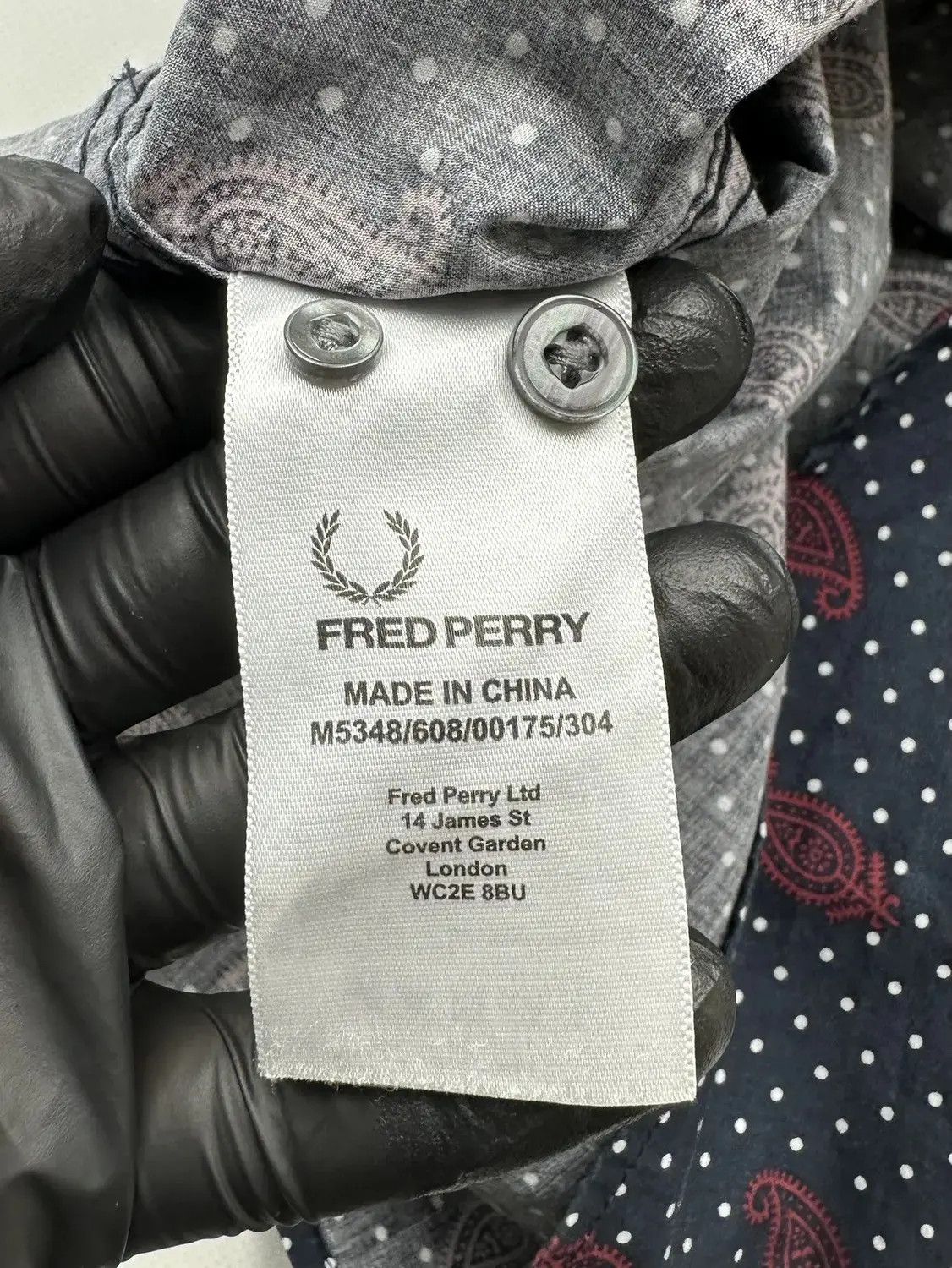 Fred Perry Fred Perry Drake’s Shirt Long Sleeve (287) Size US S / EU 44-46 / 1 - 5 Thumbnail