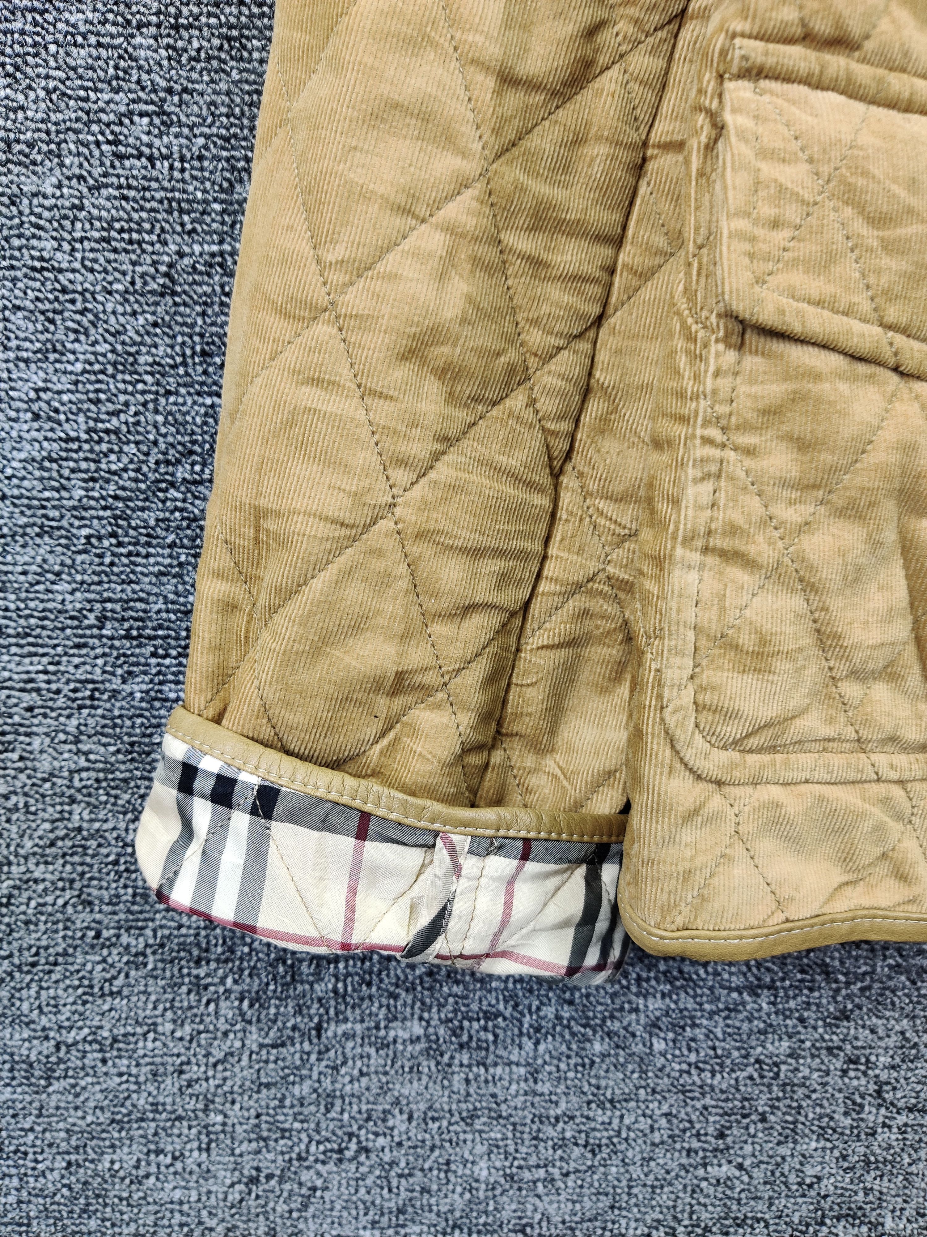 Burberry Vintage Burberry London Nova Check Quilted Distressed Jacket Size US M / EU 48-50 / 2 - 4 Thumbnail