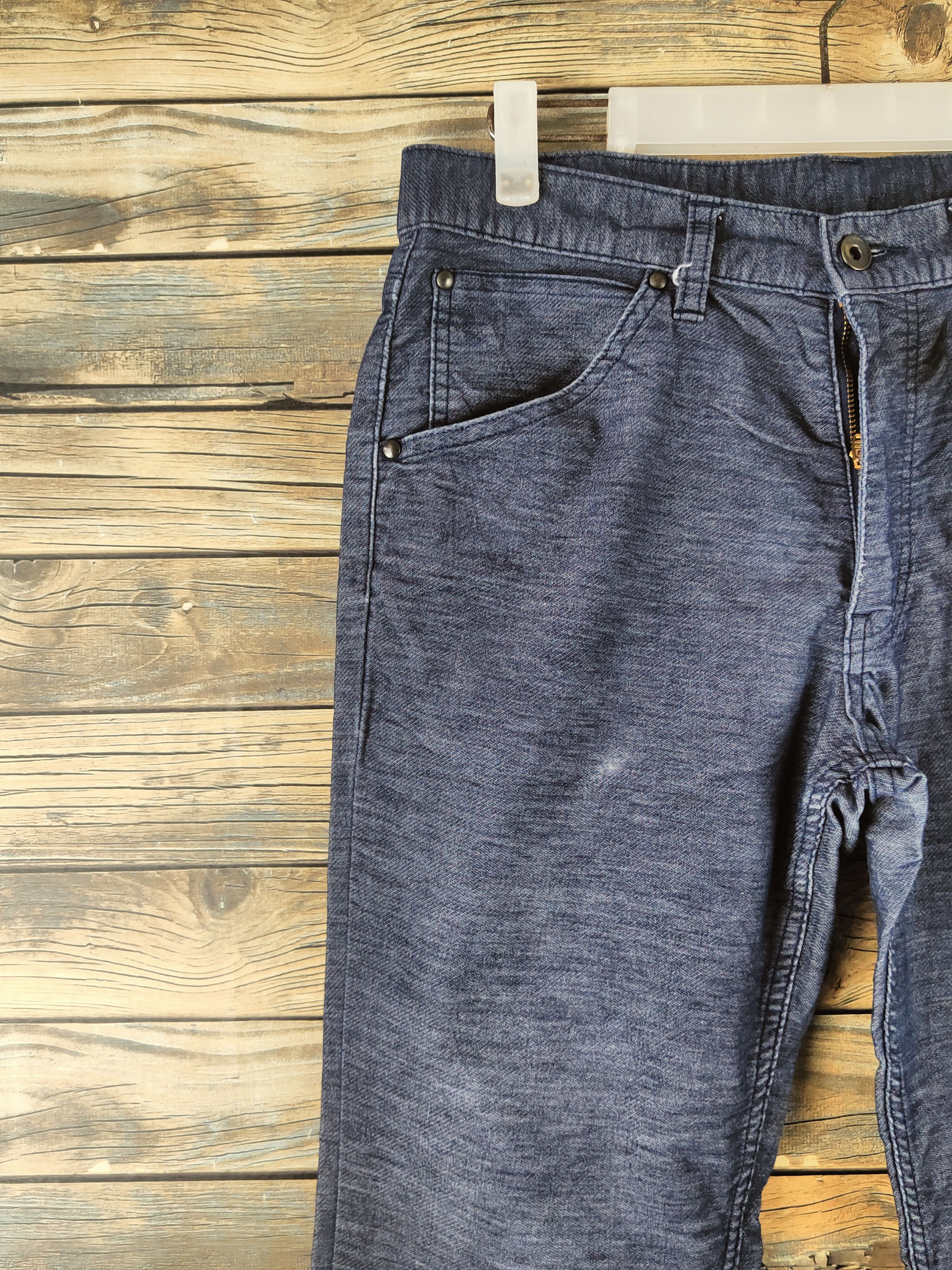 Japanese Brand DL Japanese Brand Navy Multipocket Casual Pants #46-218 Size US 31 - 3 Thumbnail