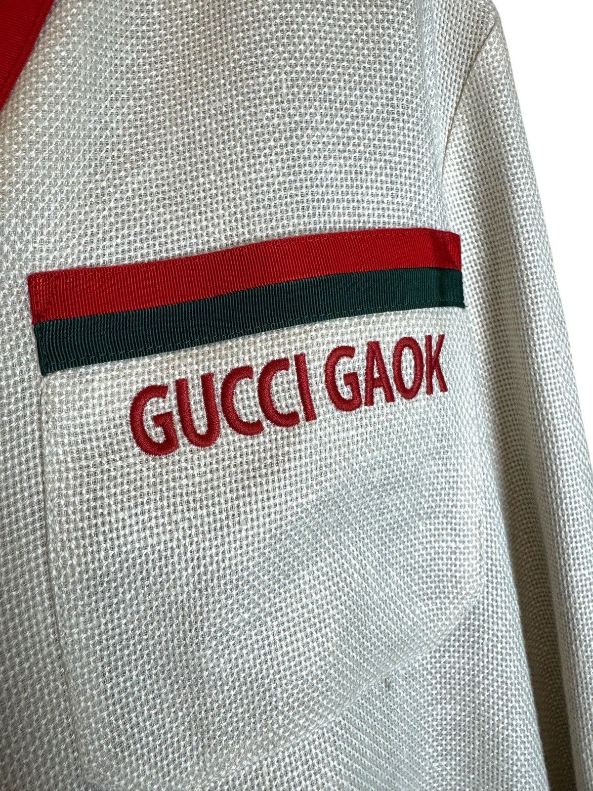 Gucci GAOK Linen and Cotton Jacket
