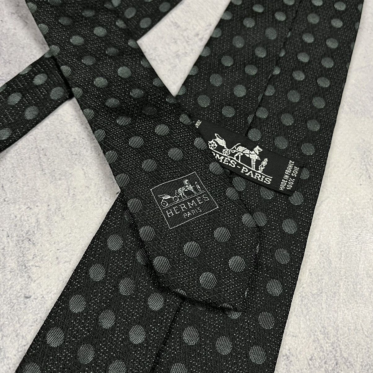 Hermes Designer Hermes Paris silk tie Size ONE SIZE - 4 Thumbnail