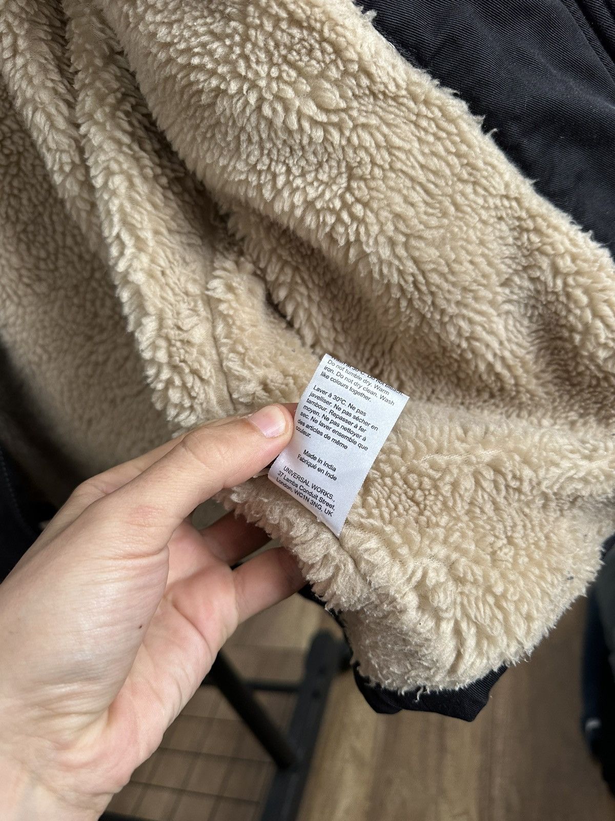 Universal Works Universal Works Twill Deck N1 Fleece Jacket Size US M / EU 48-50 / 2 - 13 Thumbnail