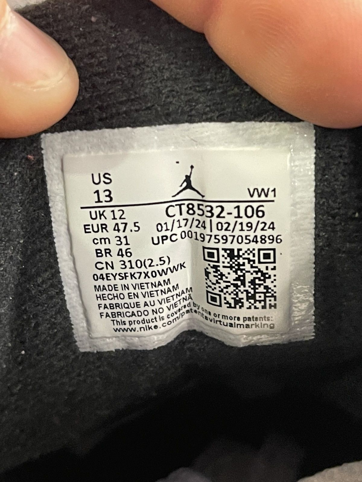 Jordan Brand Size 13 - Jordan 3 Retro Cement Grey Size US 13 / EU 46 - 11 Thumbnail