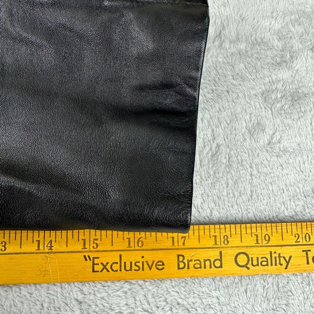 Danier Danier Genuine Black Leather Jacket Men's Size Large/ 20-22 Size US L / EU 52-54 / 3 - 5 Thumbnail